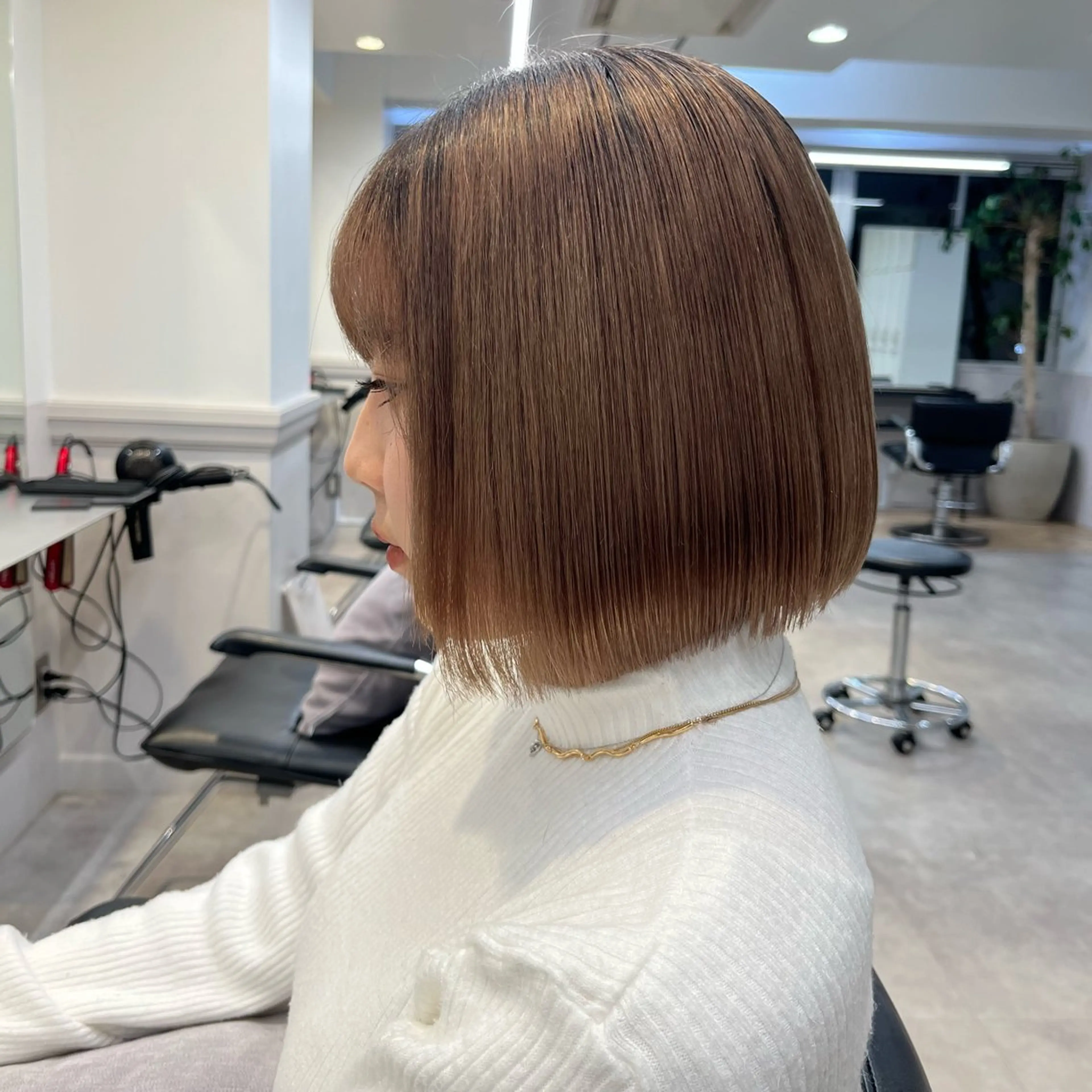 ショート ボブ マミ☁️ヘアセット /お呼ばれヘア/銀座のヘアスタイル