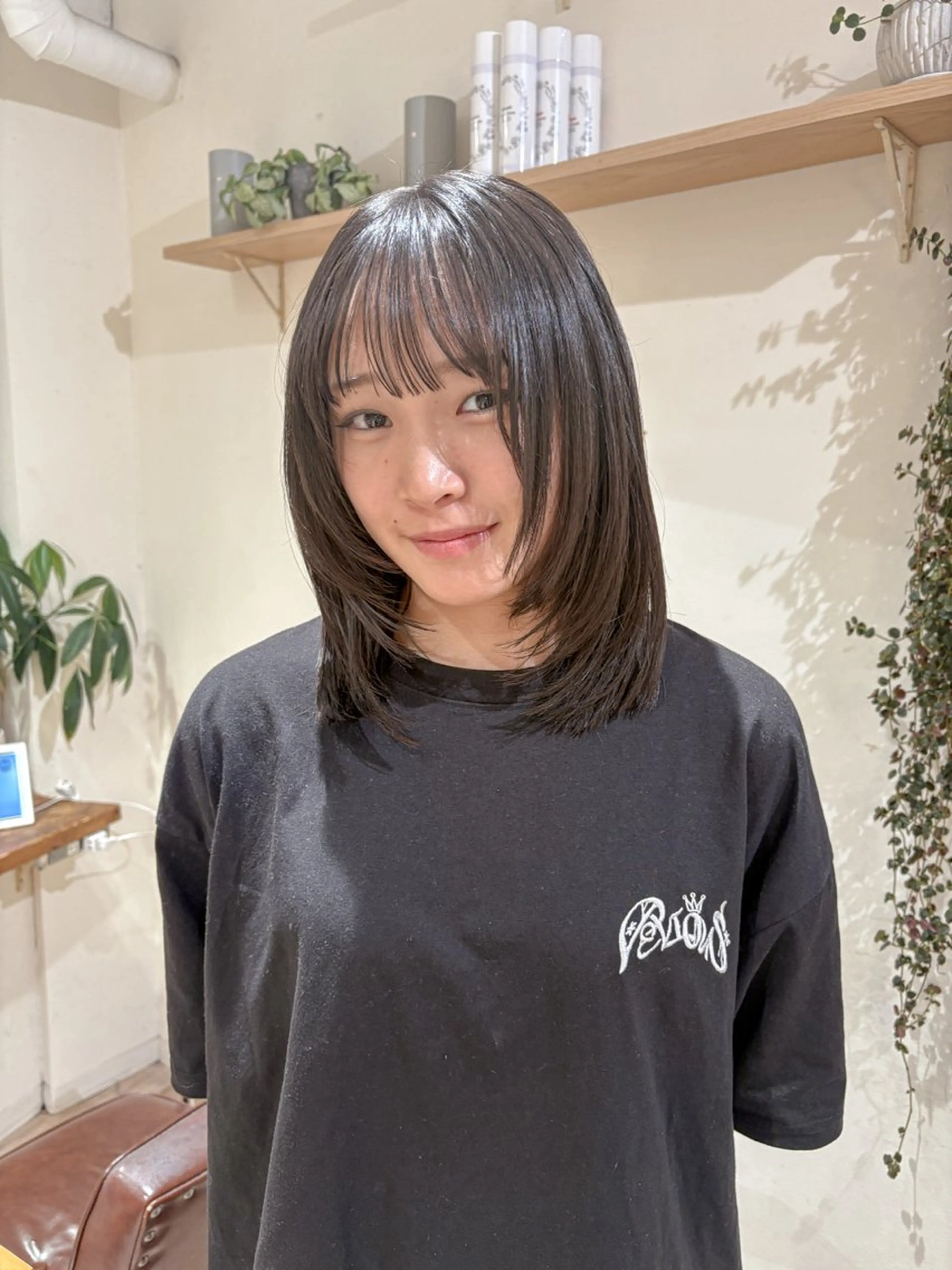 セミロング カット 似合わせカット ▫️ｲﾁｶ🌻のヘアスタイル