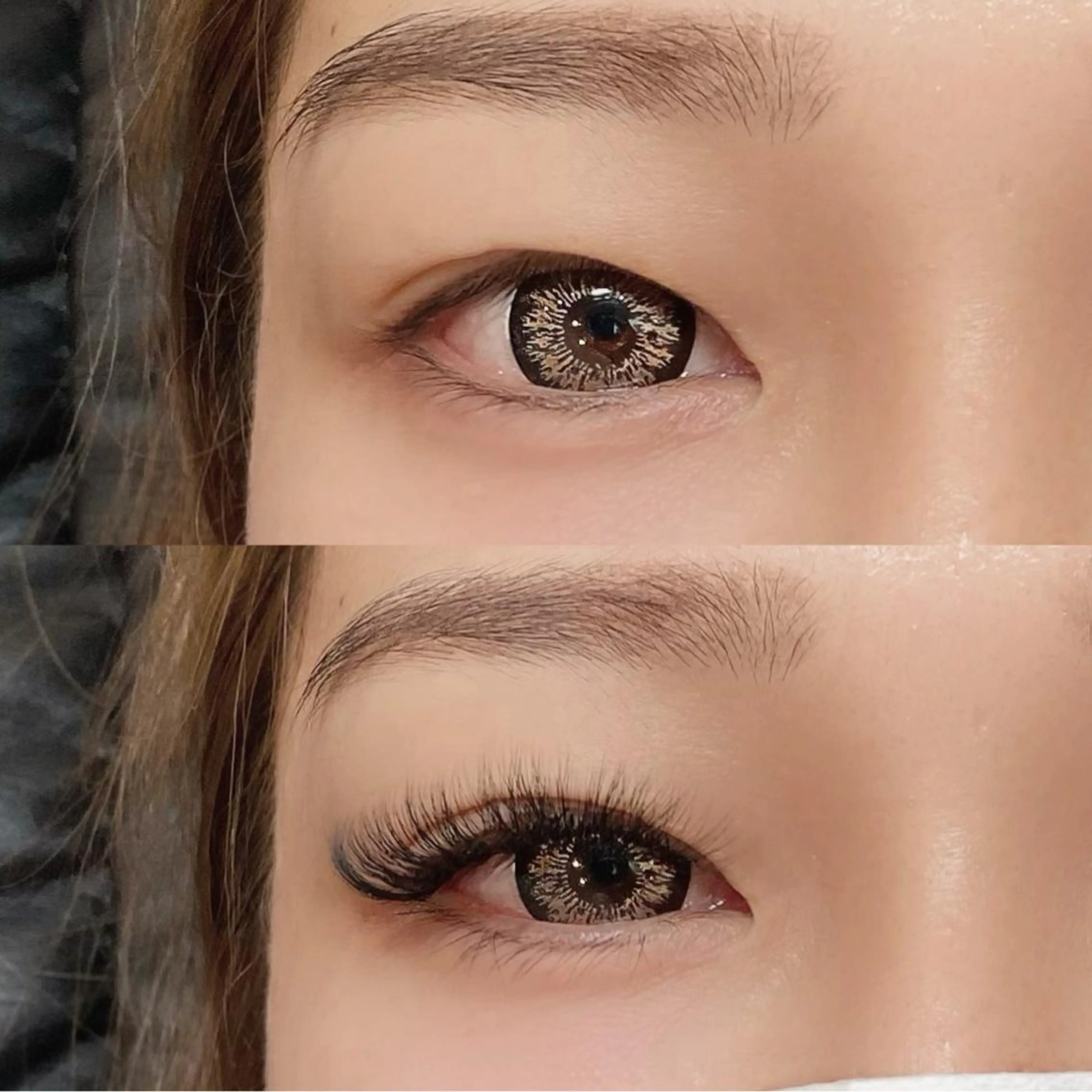 マツエク・マツパ Dカール ボリュームラッシュ S SHIORIのネイルデザイン