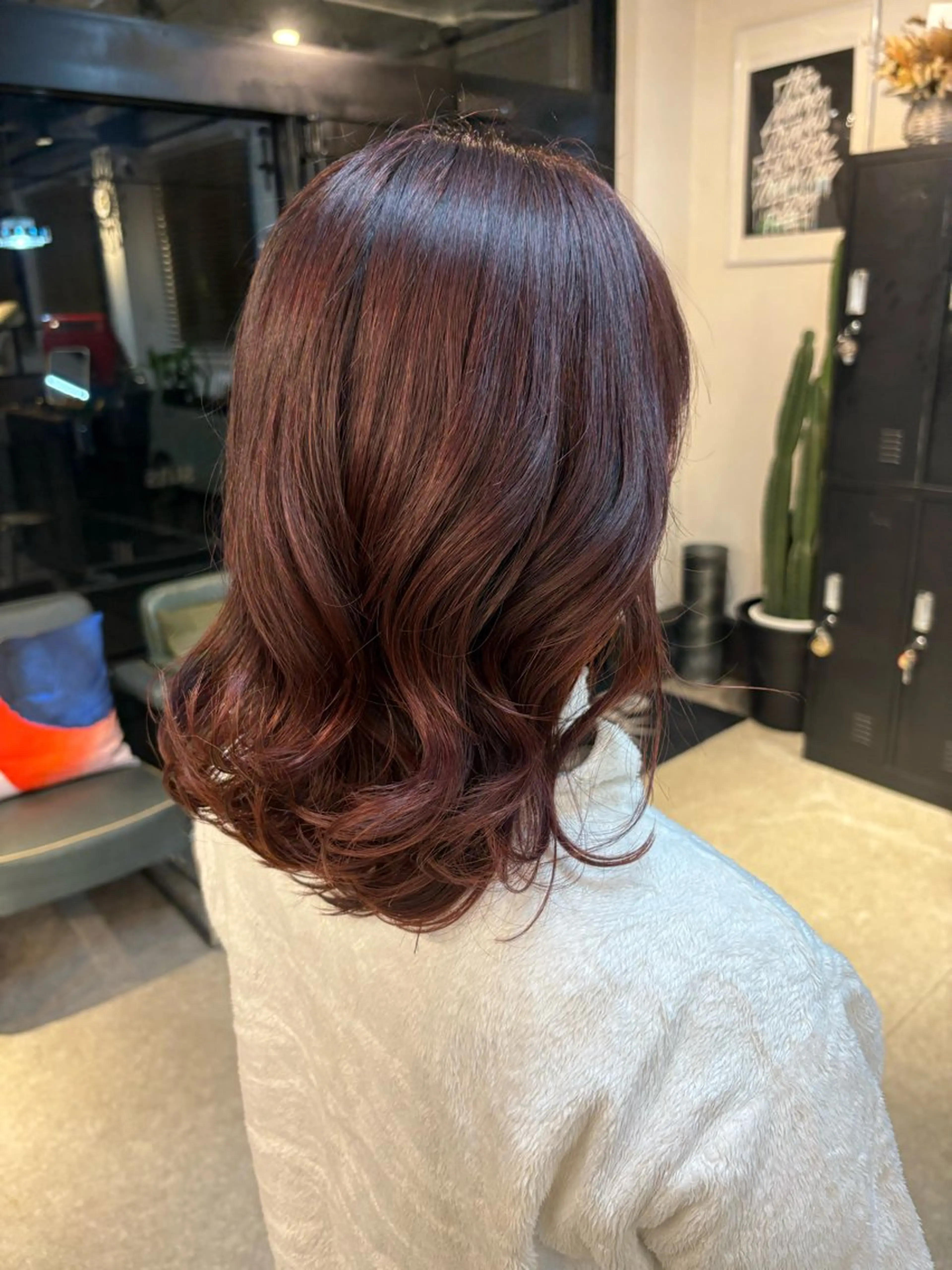 ミディアム ヘアカラー suns ♡LILIKA♡のヘアスタイル