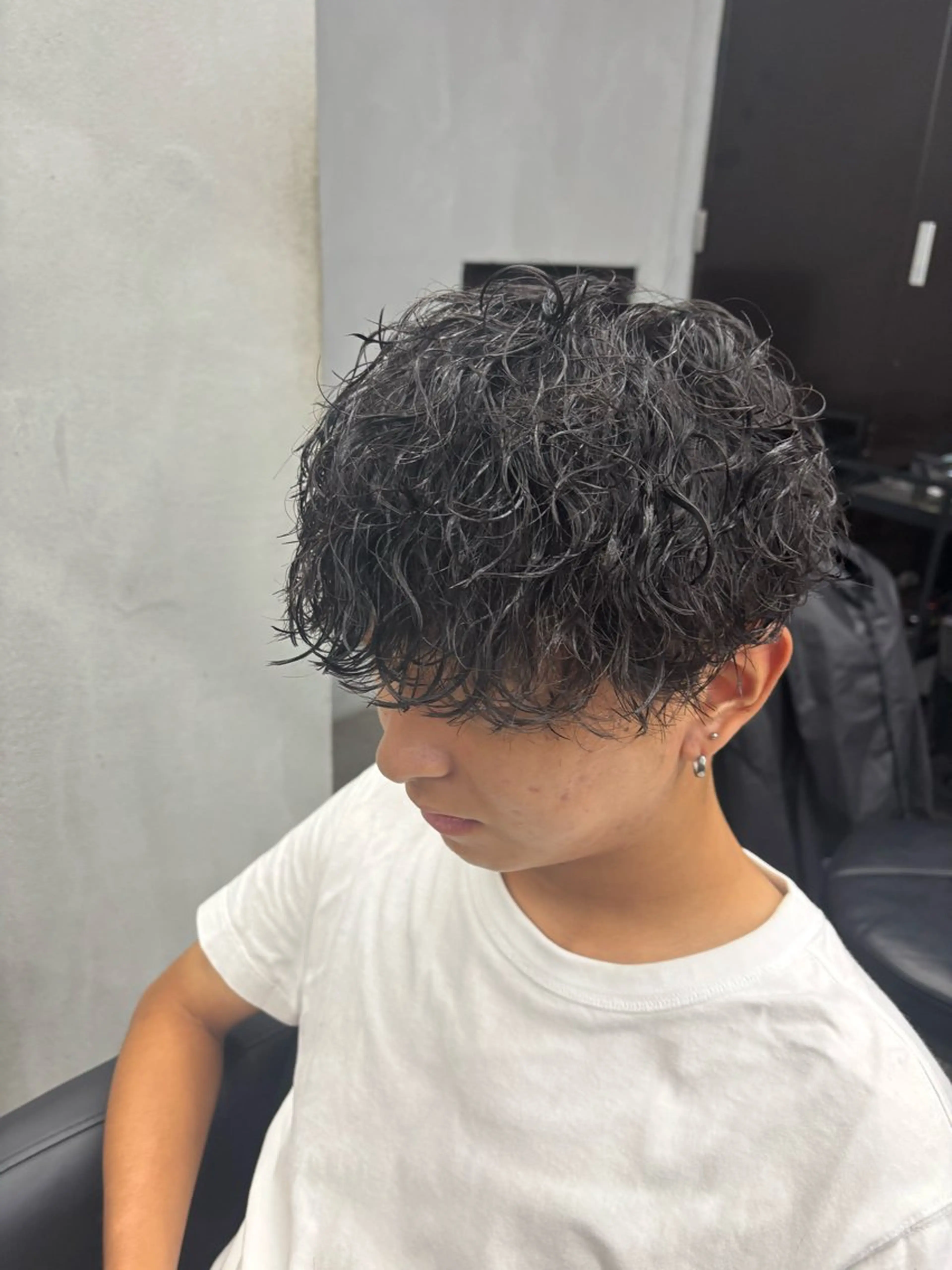 ショート パーマ メンズ カット パーマ メンズ支持率NO.1 マサキのヘアスタイル