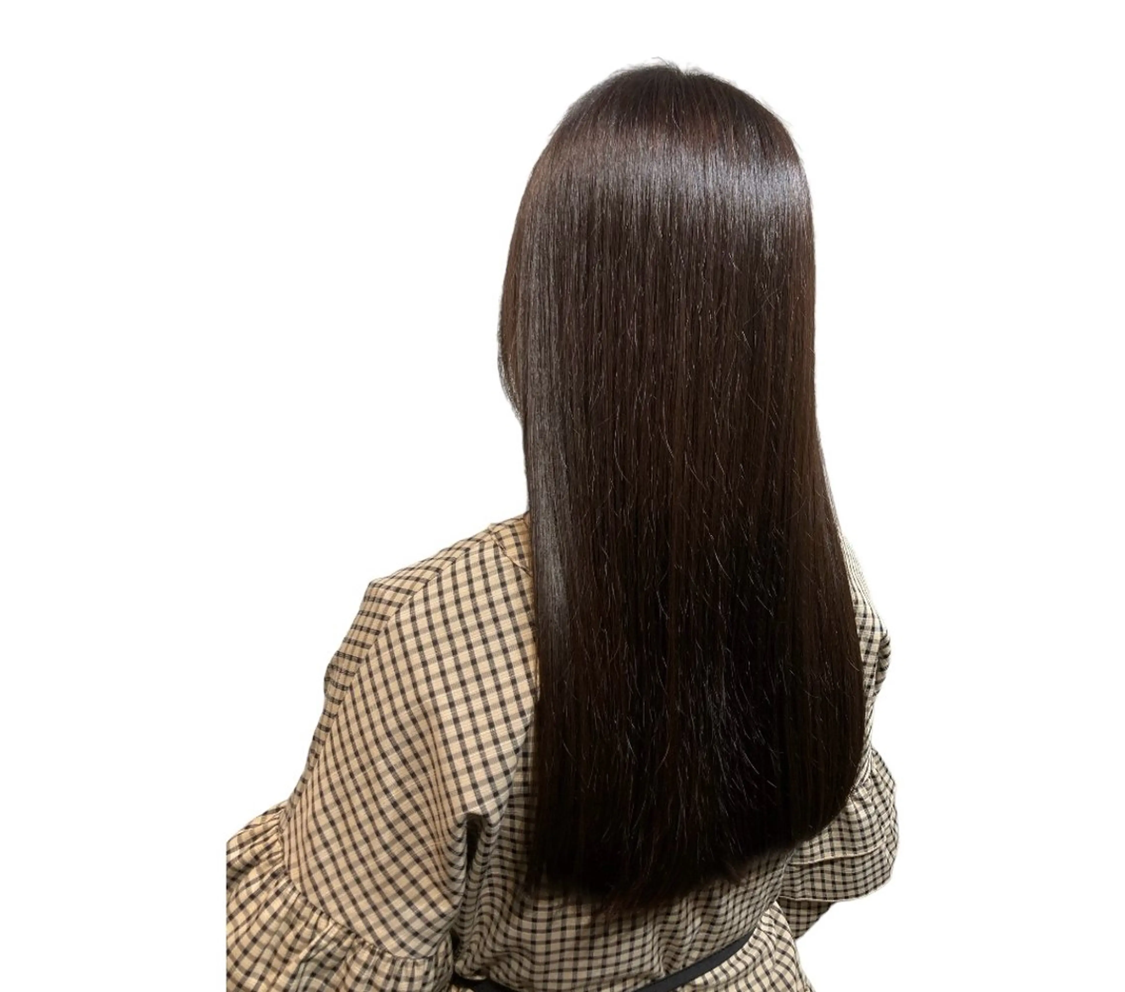 【人気NO.2🫶】透明感カラー➕髪質改善Aujua4stepトリートメントの写真