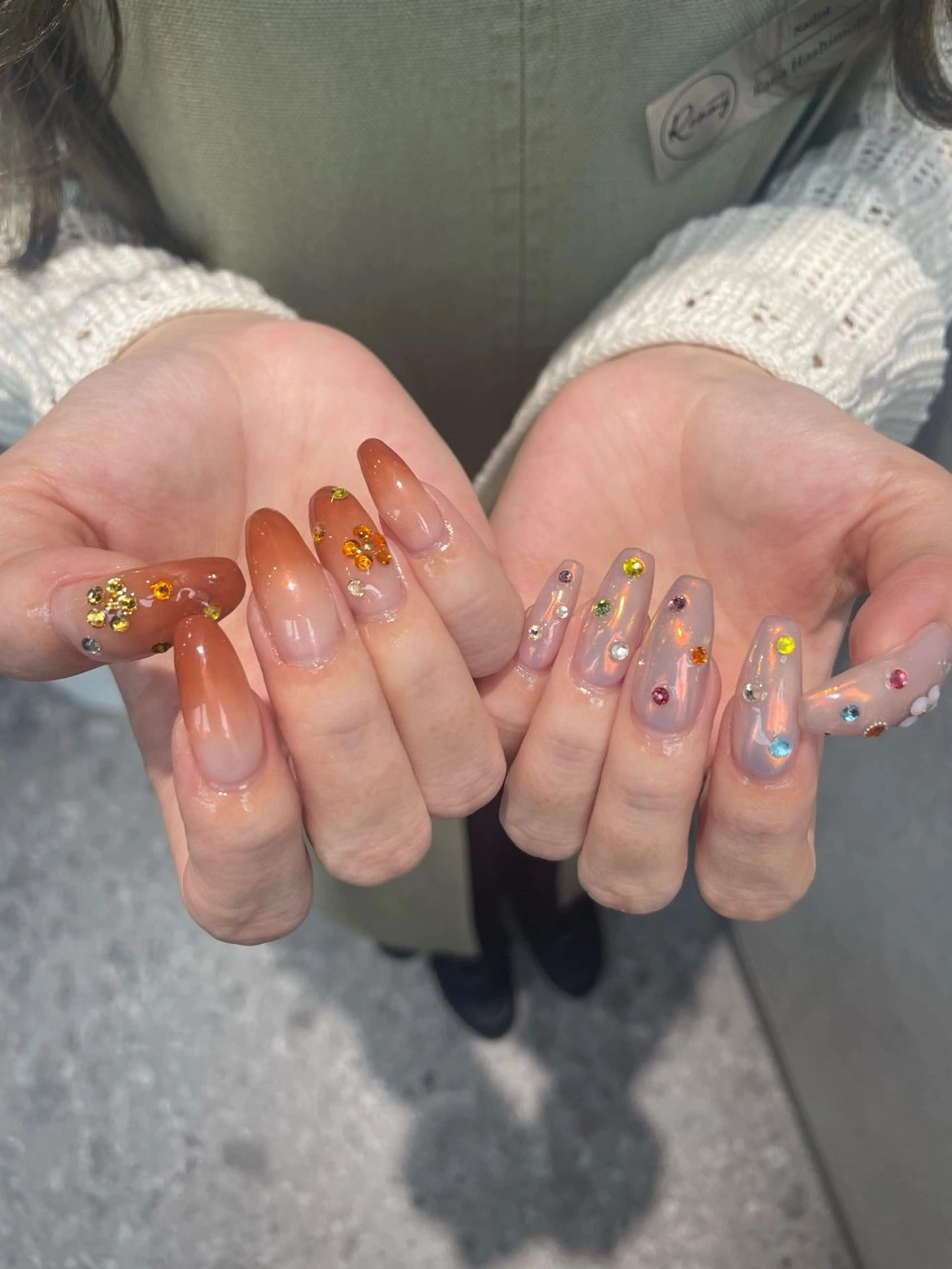 ネイル 持ち込み Rommy suiのネイルデザイン