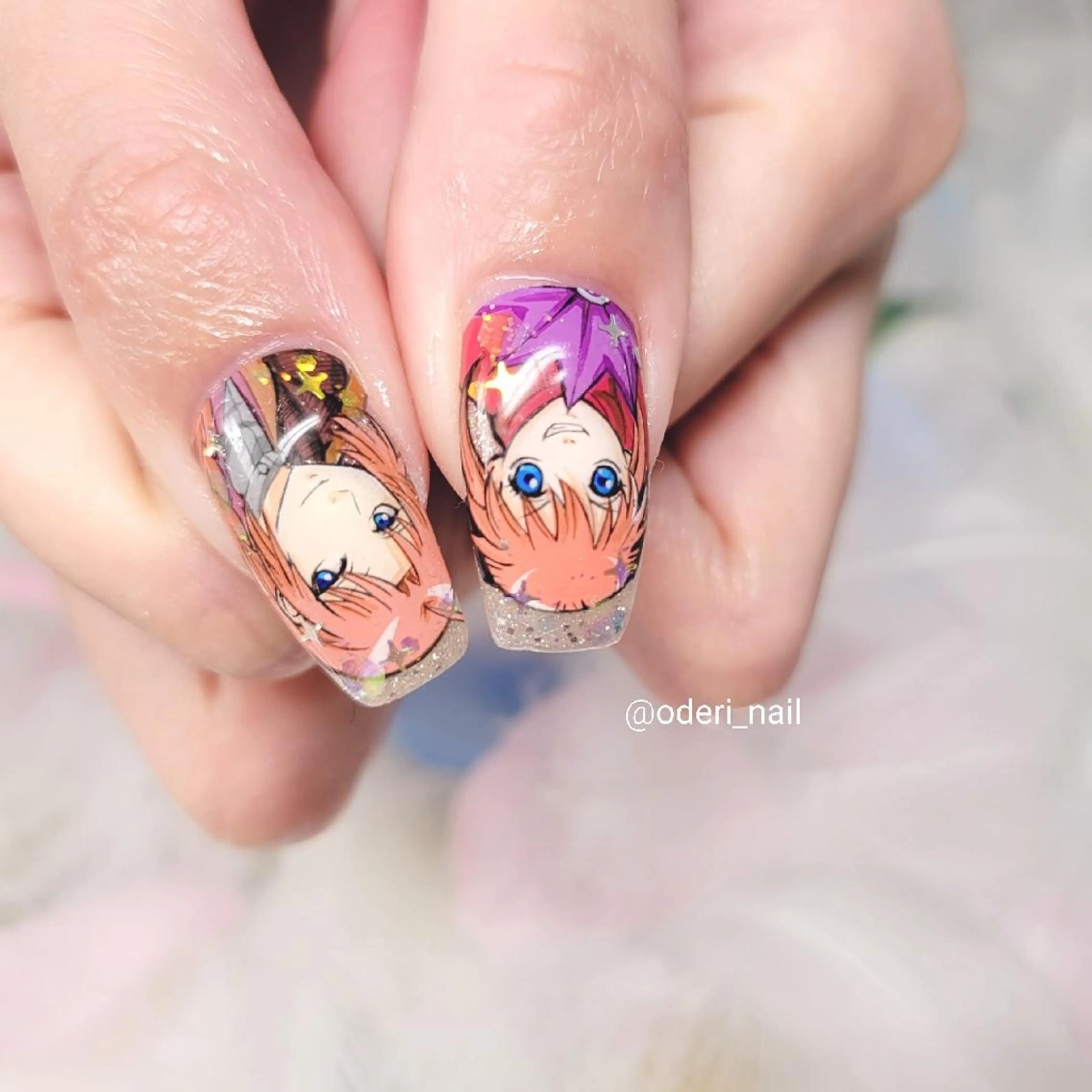 ネイル アートネイル ジェルネイル おで@ oderi_nailのネイルデザイン