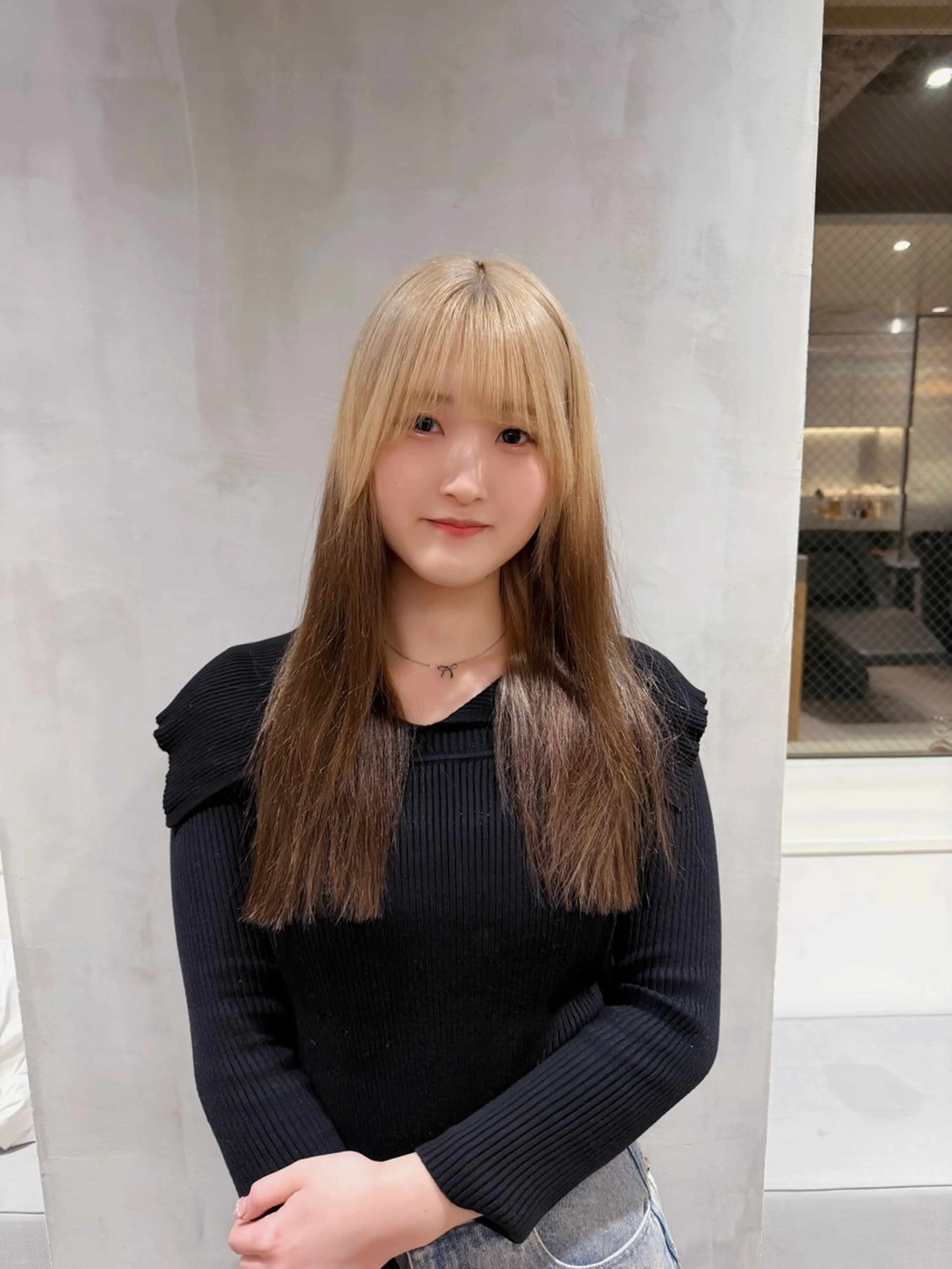 ロング カラー カット ヘアカラー トリートメント ハイトーン/ブリーチ /ウルフ/しゅーたのヘアスタイル