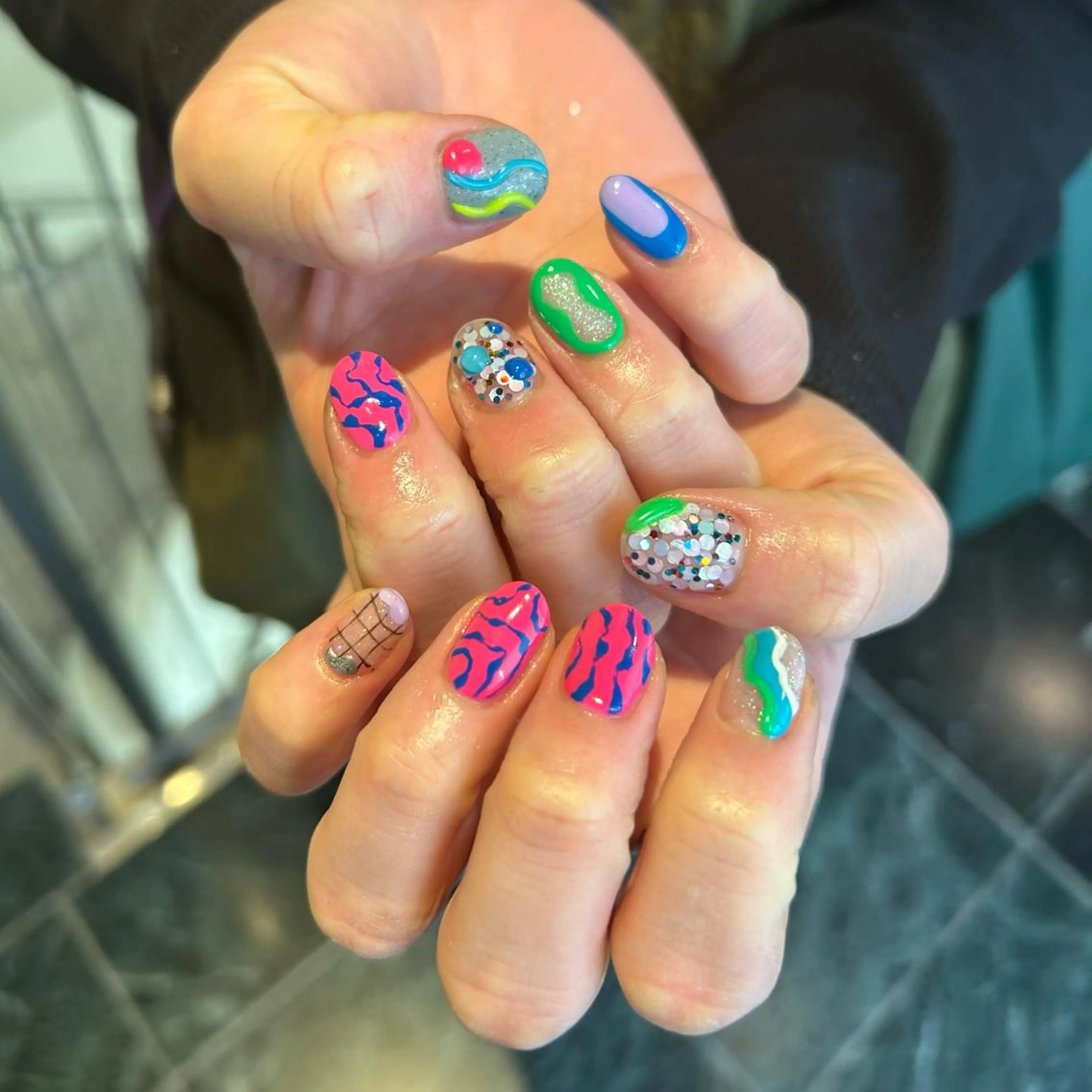 ネイル ハンドネイル ♥Zina YUKI♥のネイルデザイン