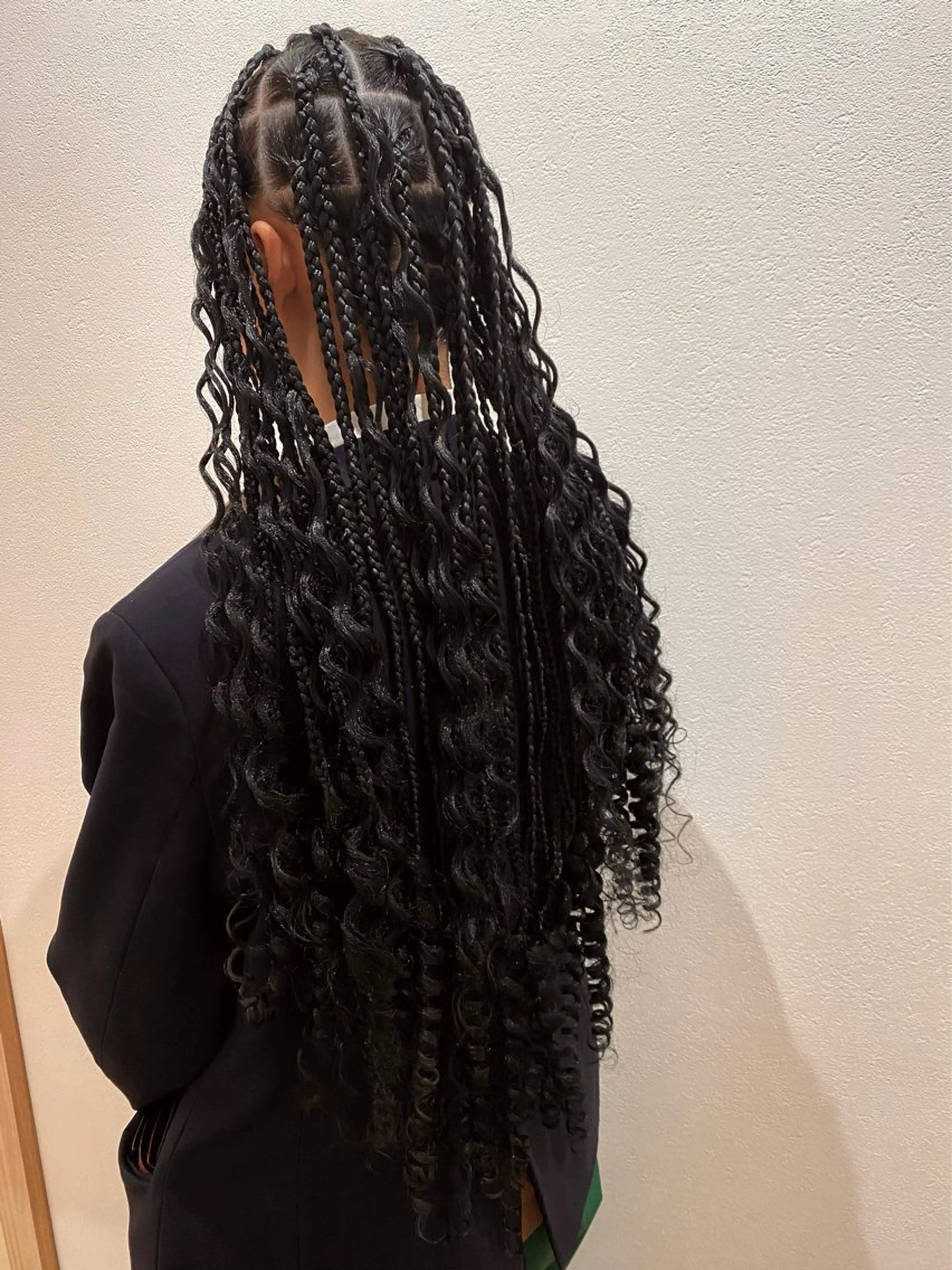 ロング ヘアアレンジ エクステ Repos by moi所属・RINA/特殊ヘア/ 高発色ワンカラーのヘアスタイル