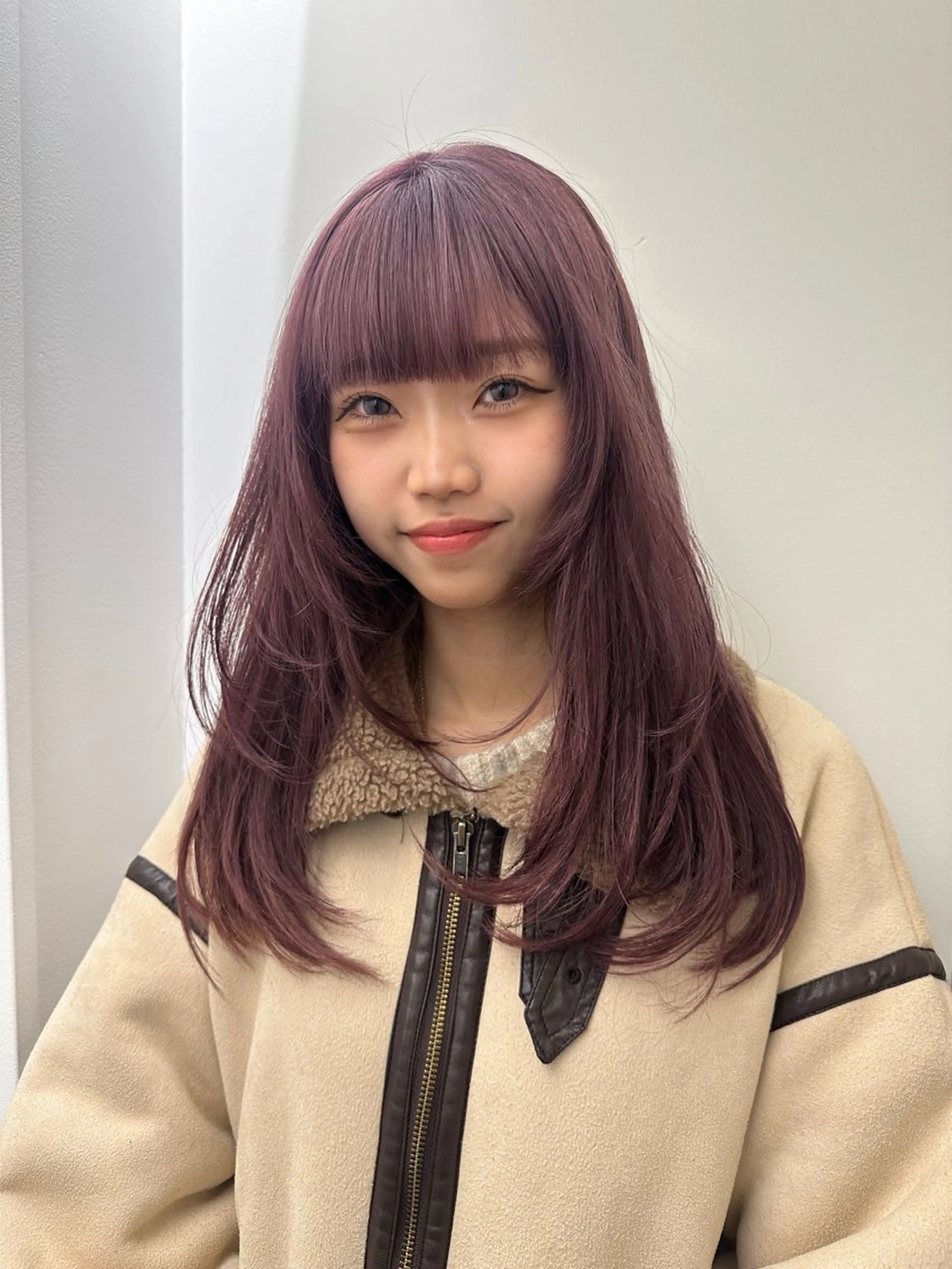 ロング ヘアカラー 🎀韓国レイヤー特化 🎀ベージュ/ミクのヘアスタイル