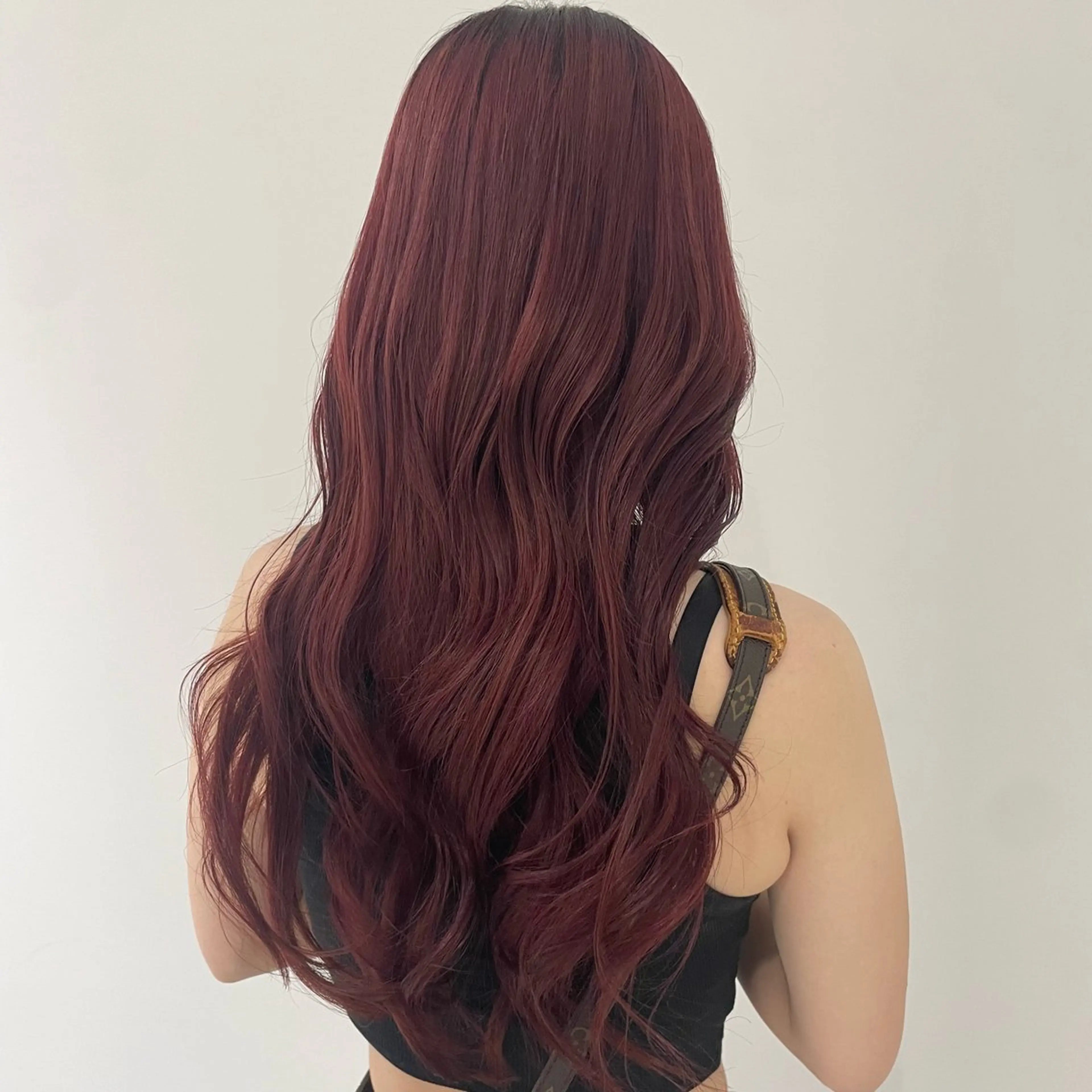 ロング ヘアカラー トリートメント 🏳️‍⚧️艶カラー /アレンジ🎀くるみのヘアスタイル