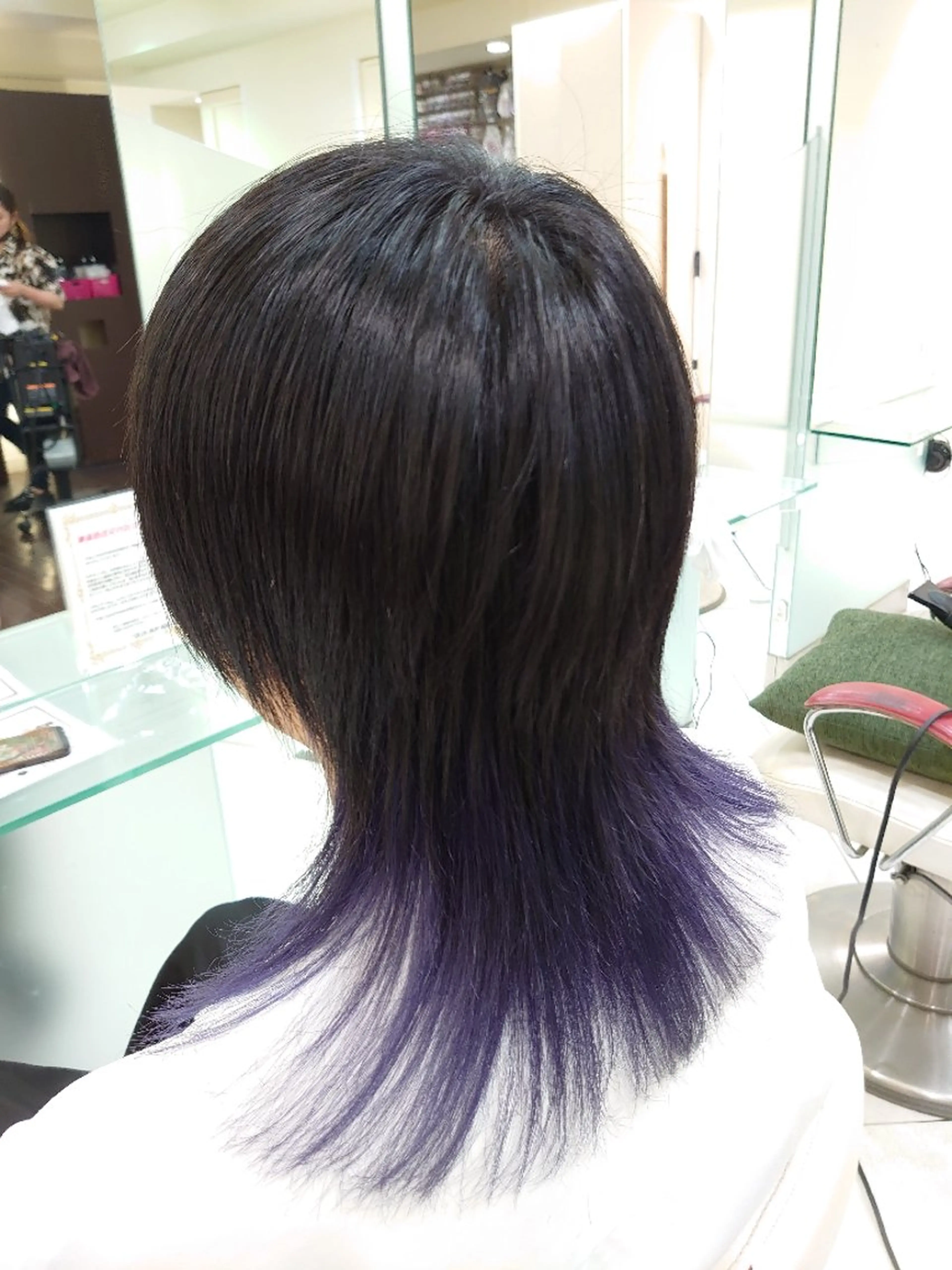 新規限定『デザインウルフカット+インナーブリーチカラー+スパシャンプー+トリートメント』¥37960→¥18000の写真