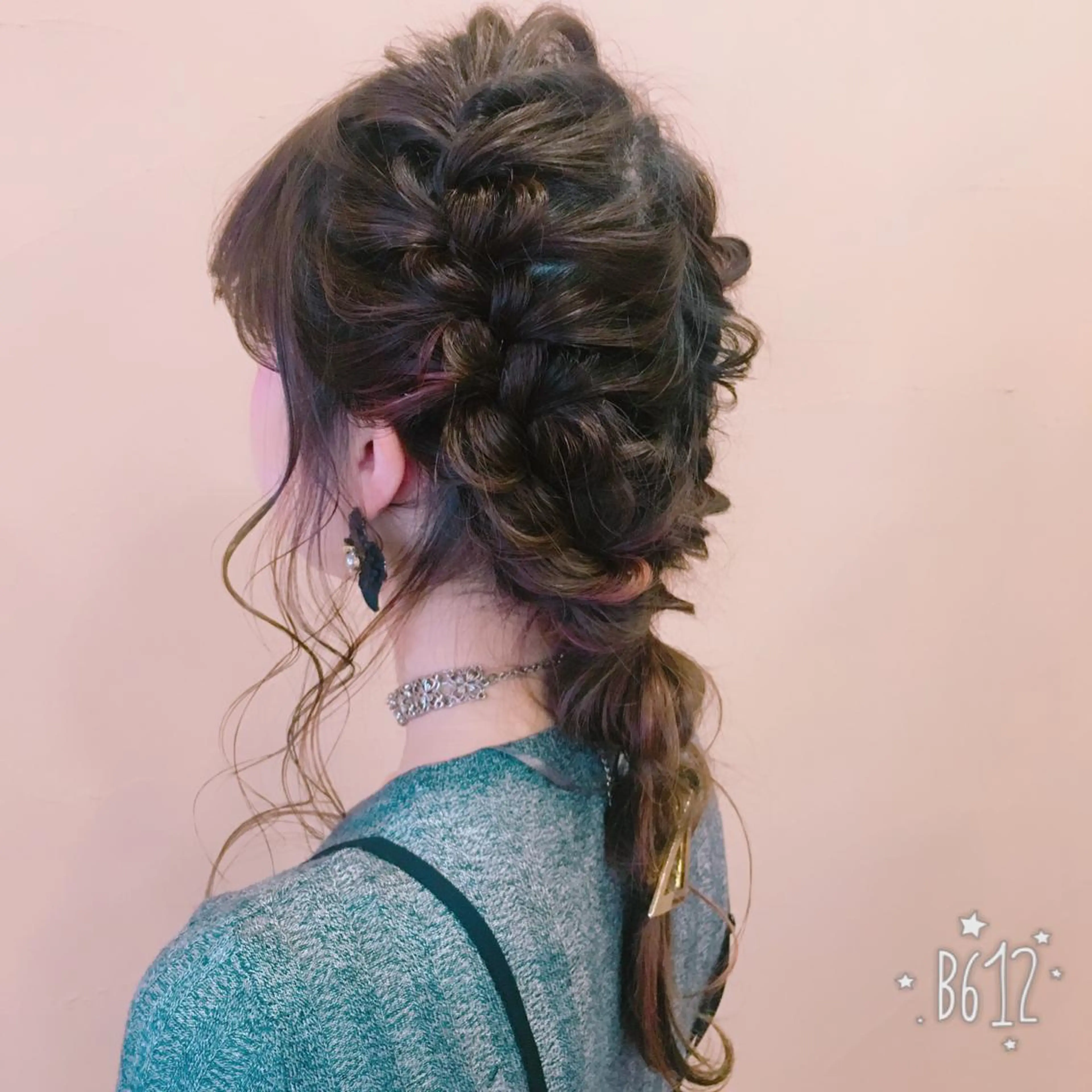 ロング カラー ヘアアレンジ MODE K's松原 YUMIのヘアスタイル