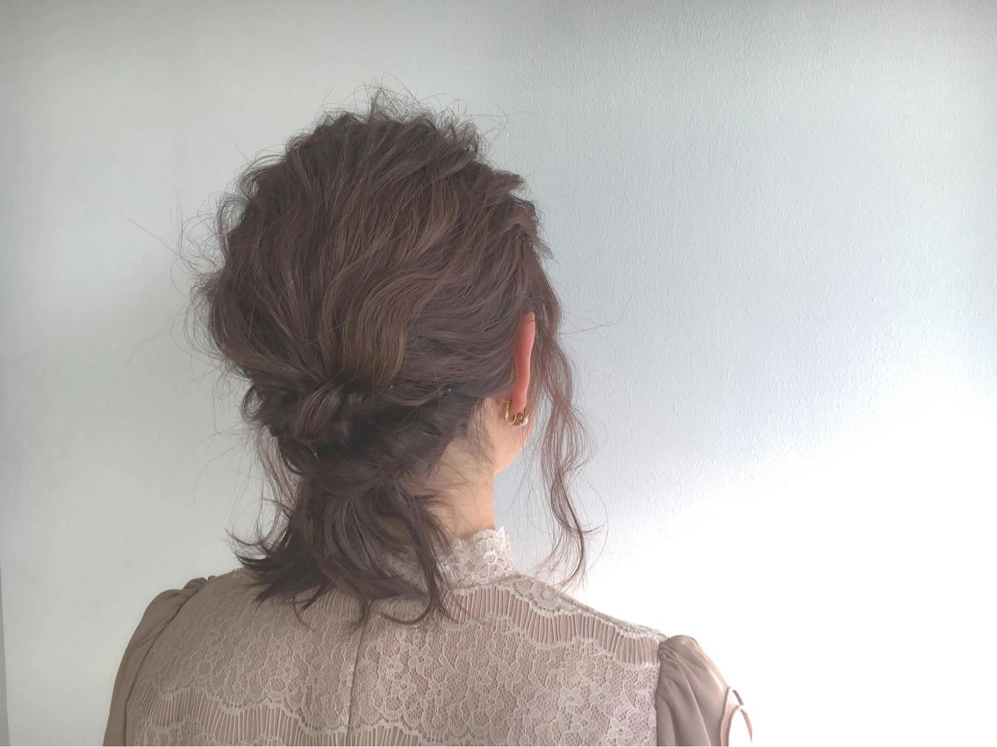 ミディアム セミロング ヘアアレンジ マンツーマン施術🦋 ayajuのヘアスタイル