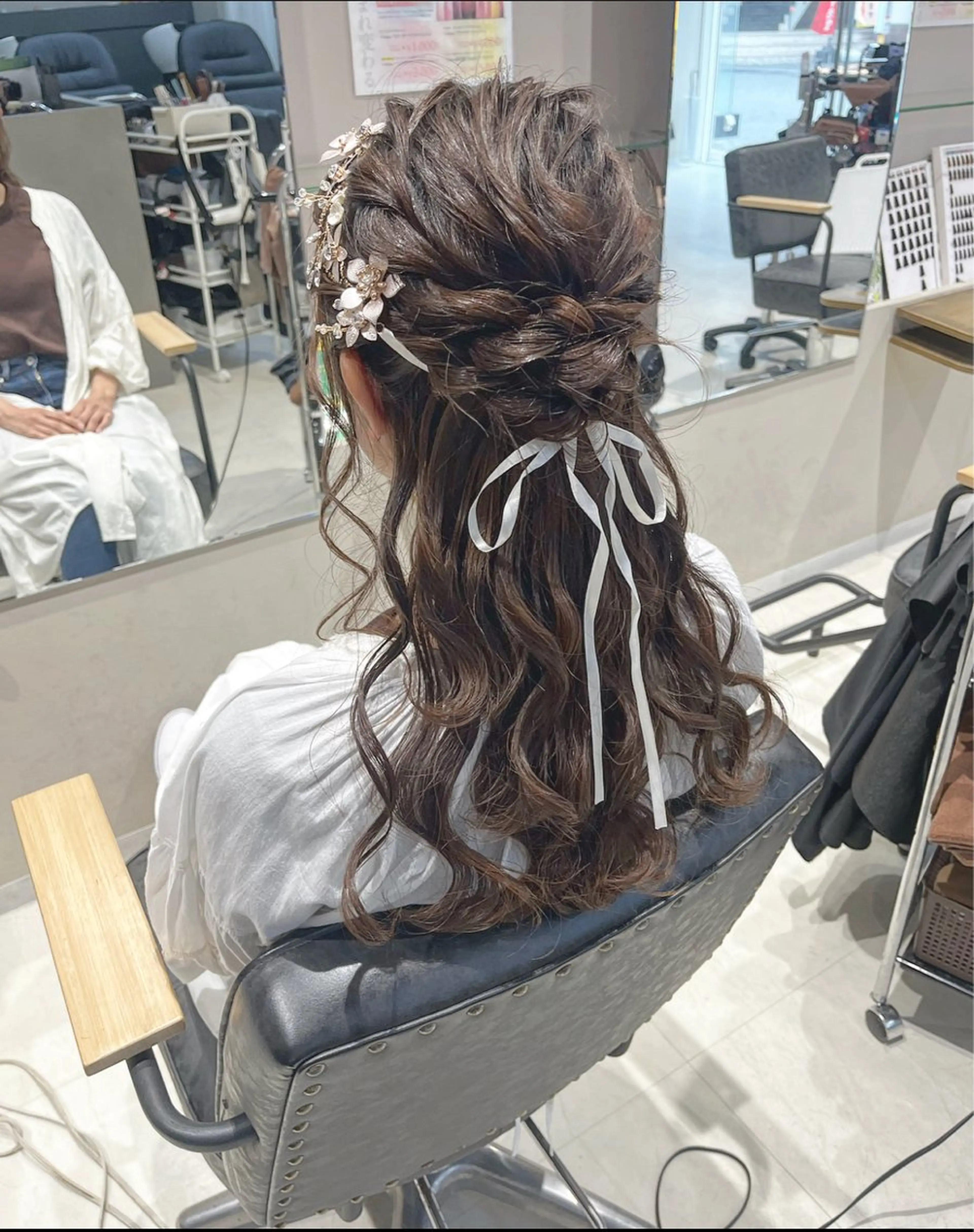 ロング ヘアアレンジ 似合わせ＋韓国カット ニシヤマ　マイのヘアスタイル