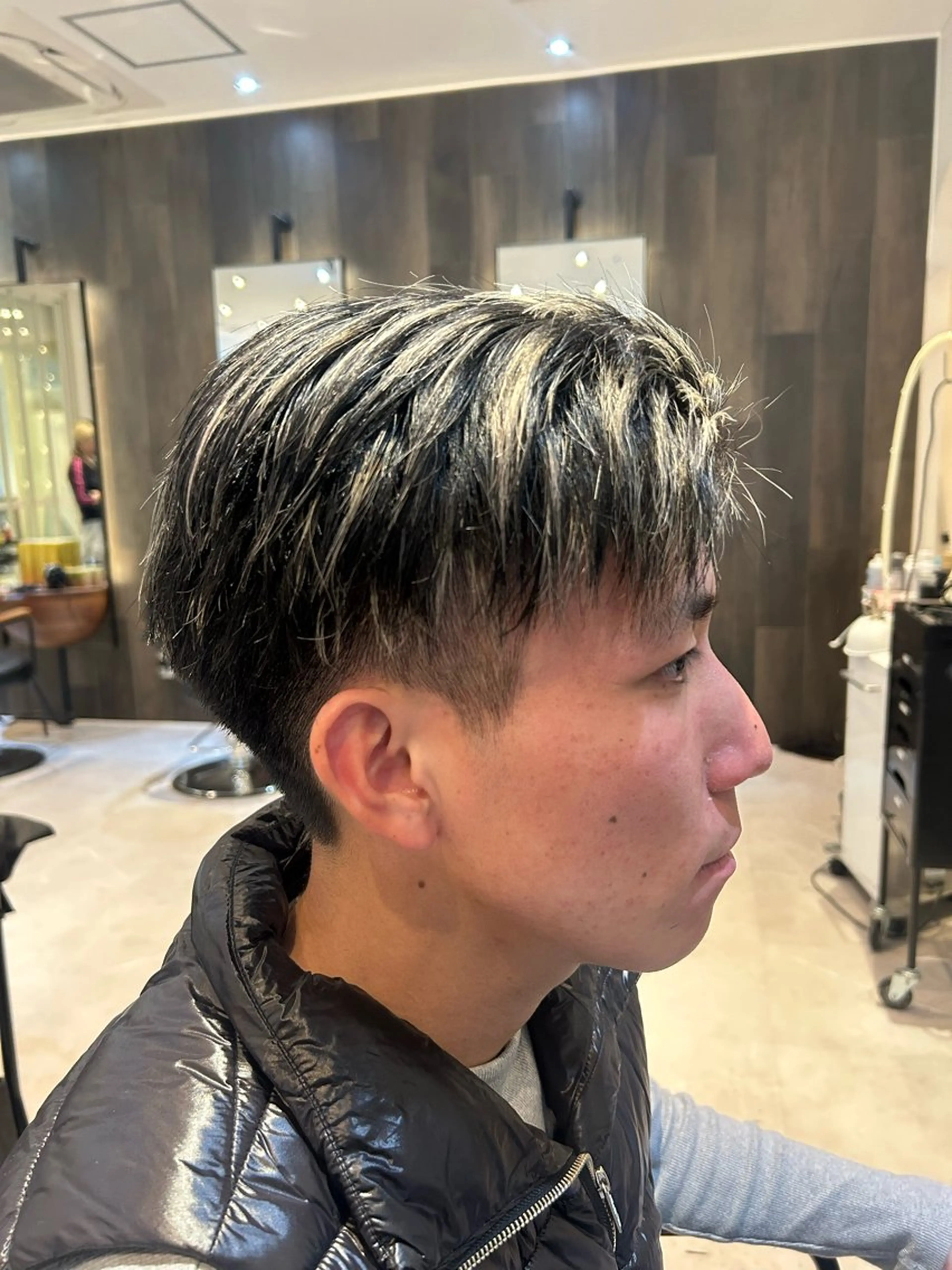 メンズ スパイキーショート 縮毛矯正/カット/ 韓国ヘア/蛯原🍤のヘアスタイル