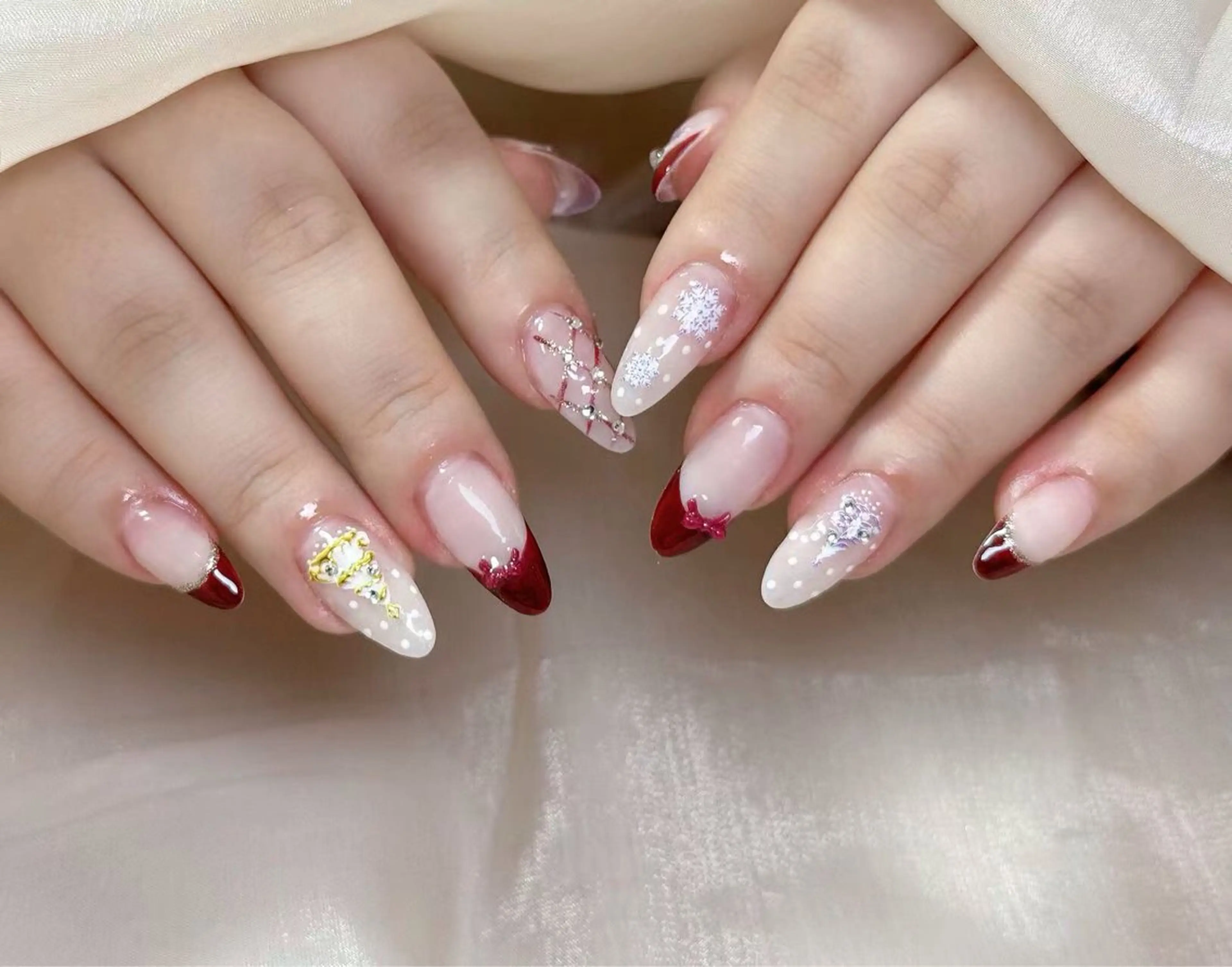 ネイル ハンドネイル 小 雨のネイルデザイン