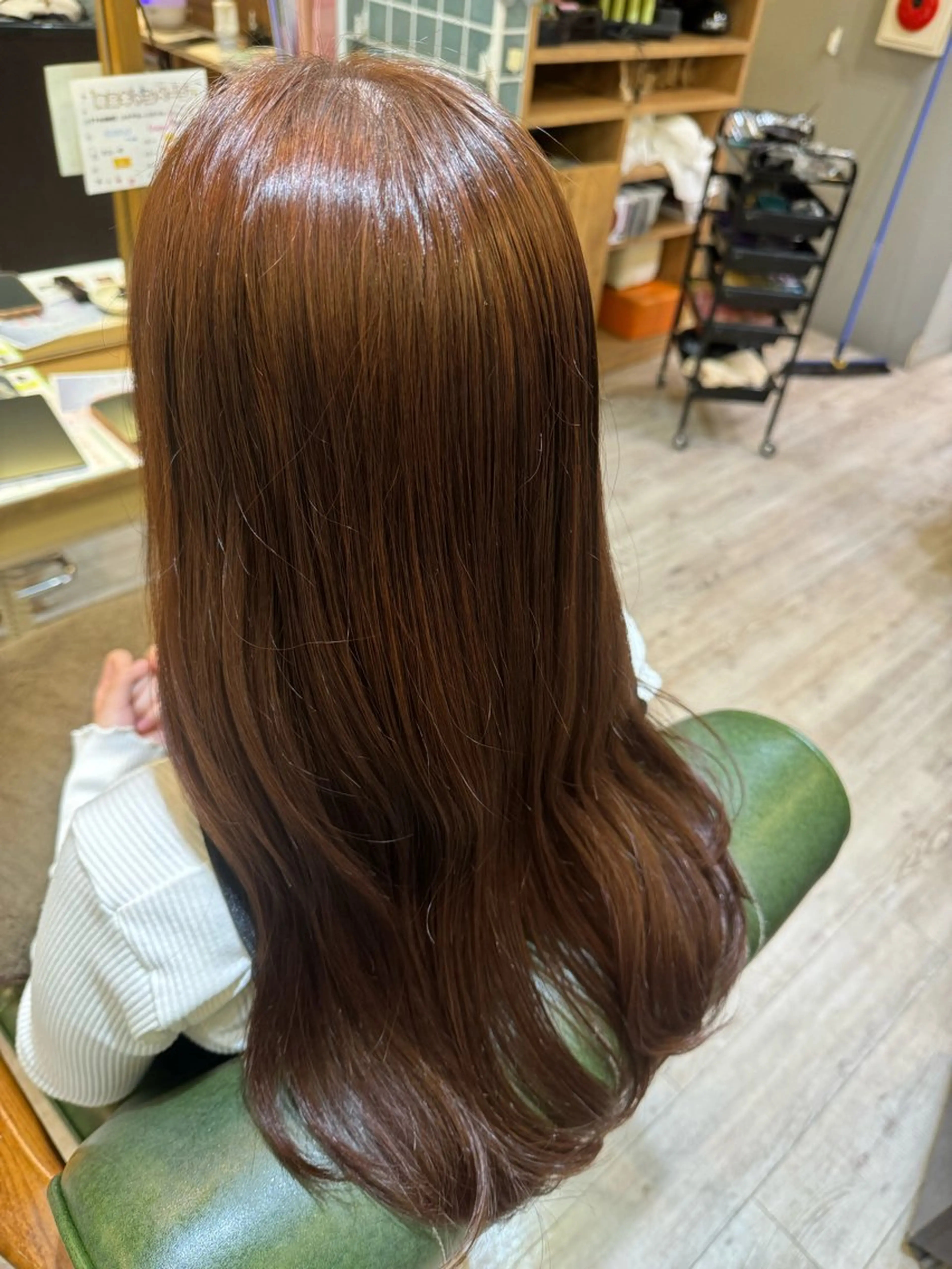 ロング カラー カット ヘアカラー 🦋ふくい あやの🦋のヘアスタイル