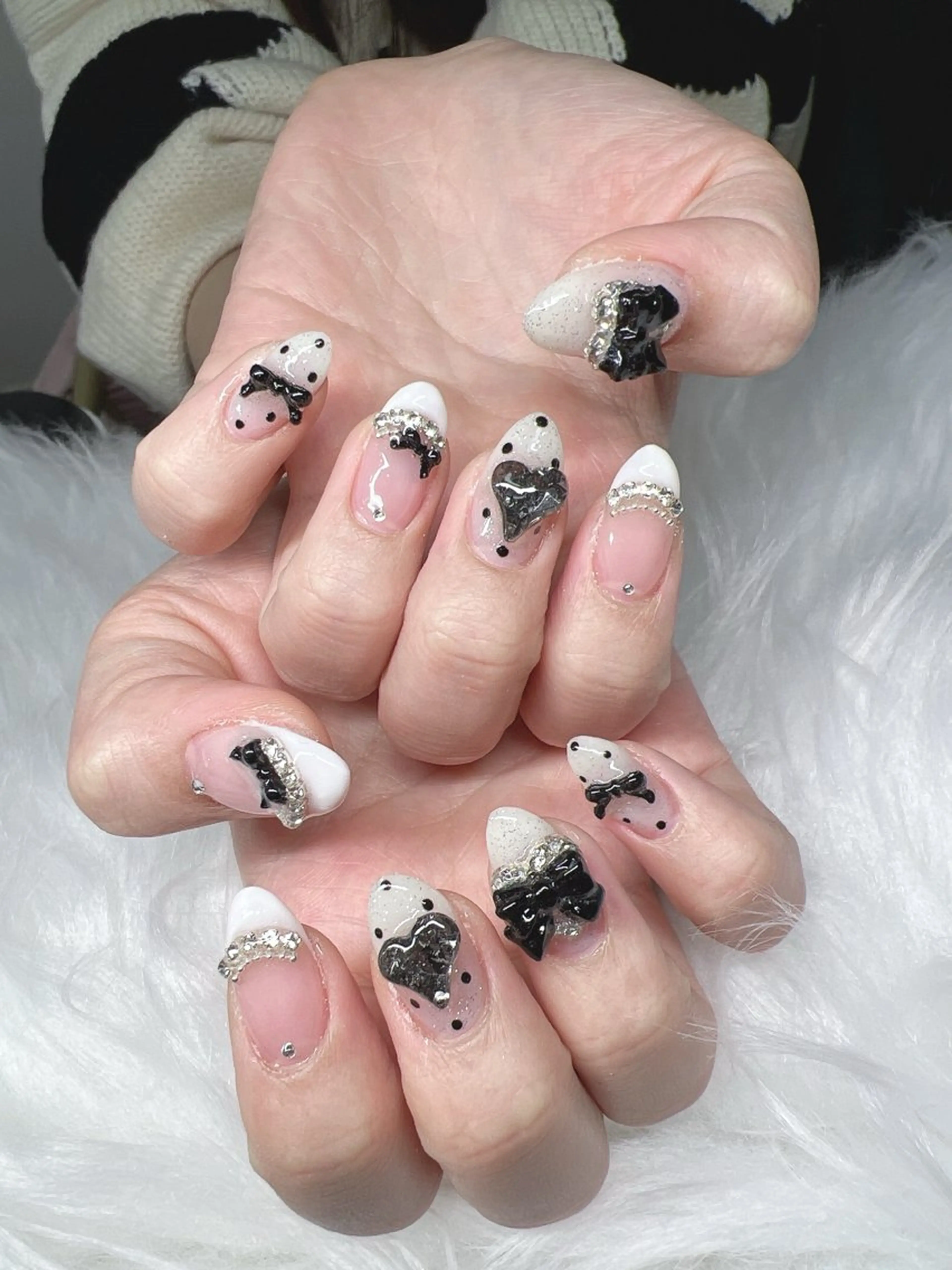 ネイル ハンドネイル Lee Nails チップ長さだし専門店のネイルデザイン