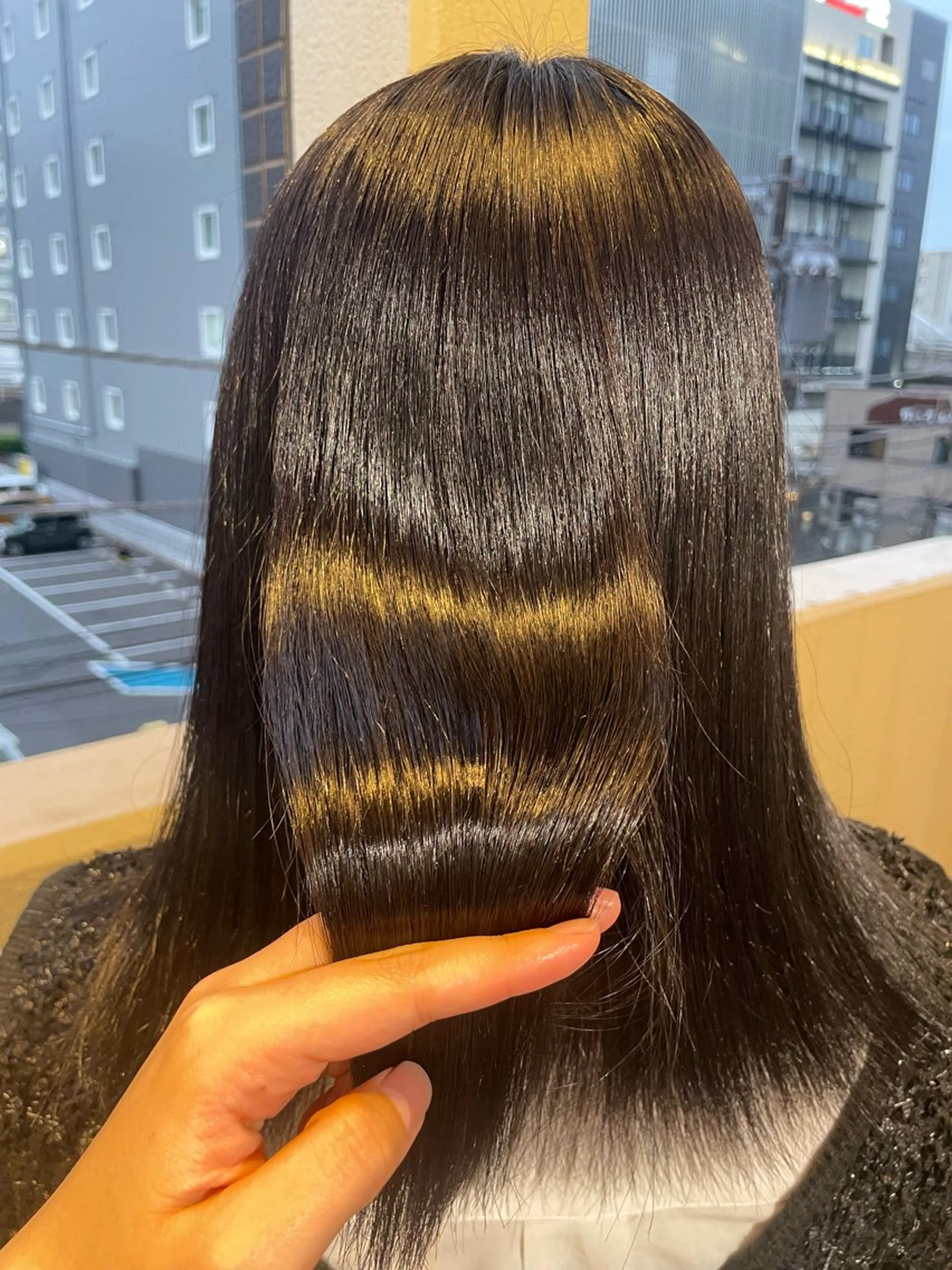 ミディアム カラー Toiro 横浜所属・🎀レイヤー/パーマ カラー/ai🎀のヘアスタイル