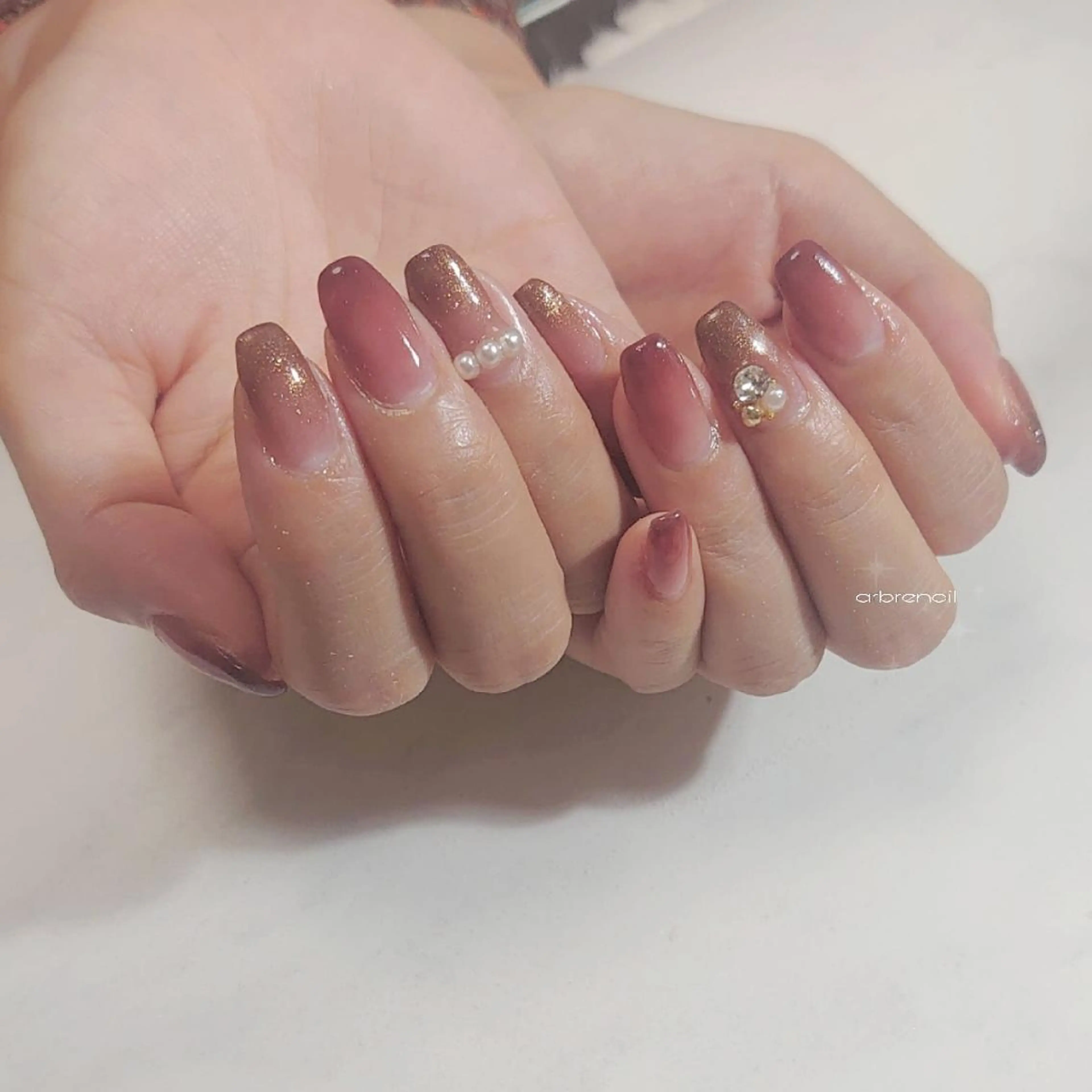 ネイル ＊arbre nail＊.アーブルネイル所属・✯.。 arbre  nail 。✯.のネイルデザイン