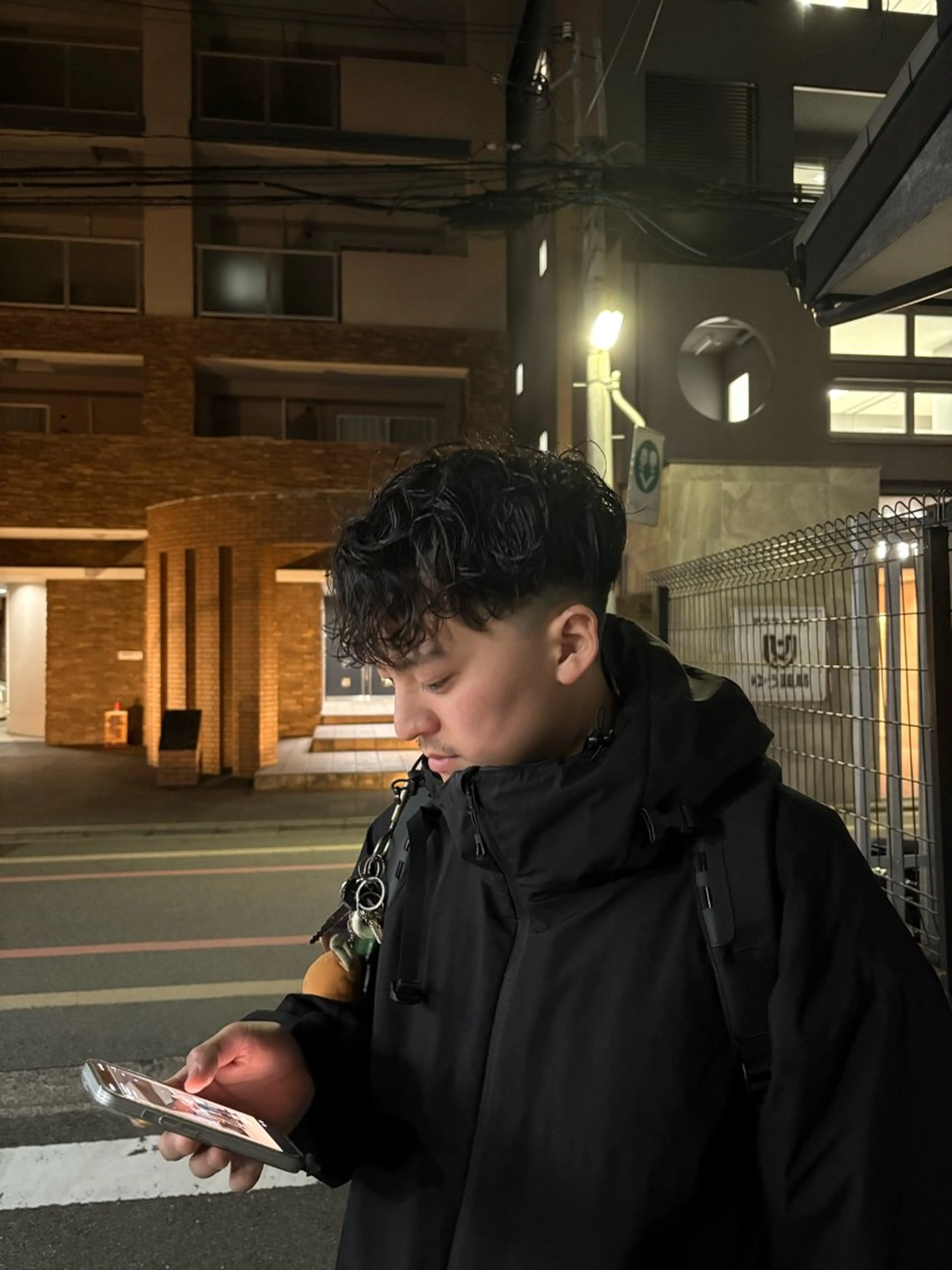 ショート カット パーマ 北尾 斗唯のヘアスタイル