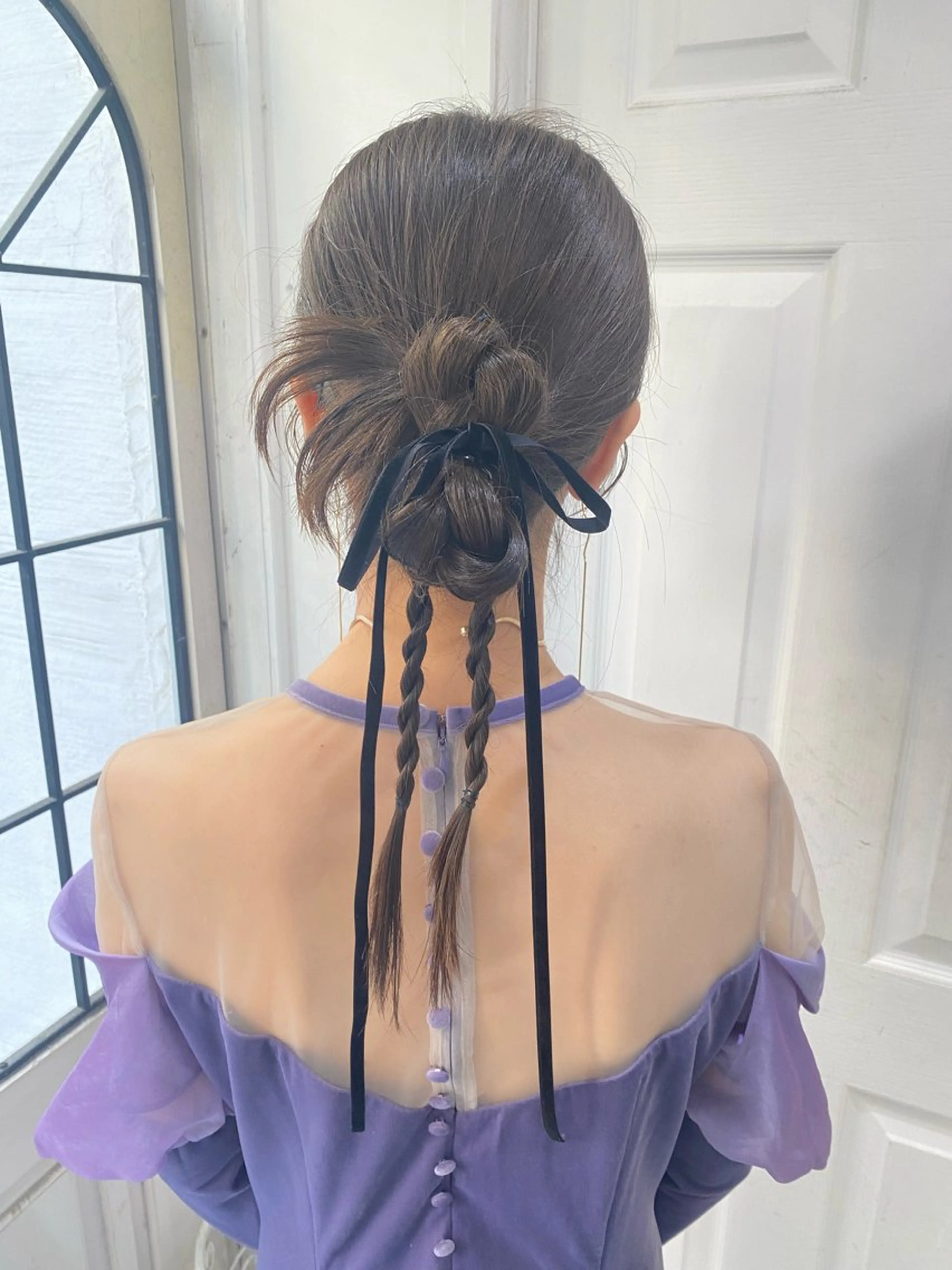 ヘアアレンジ ヘアセット uros.所属・uros.中目黒 moekaのヘアスタイル