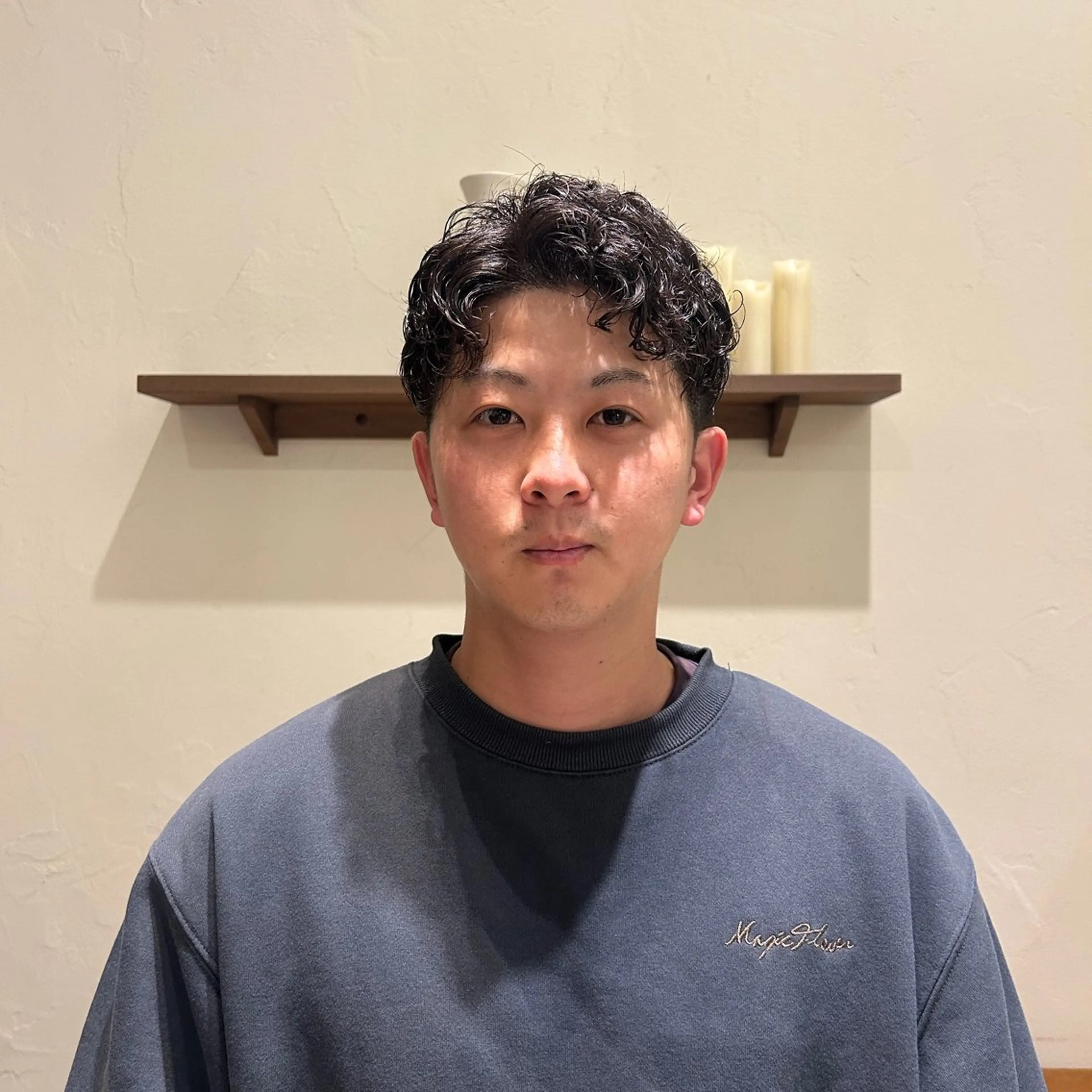 ショート パーマ カット パーマ 🫧ニュアンスカラー 🫧横田 冴🫧のヘアスタイル