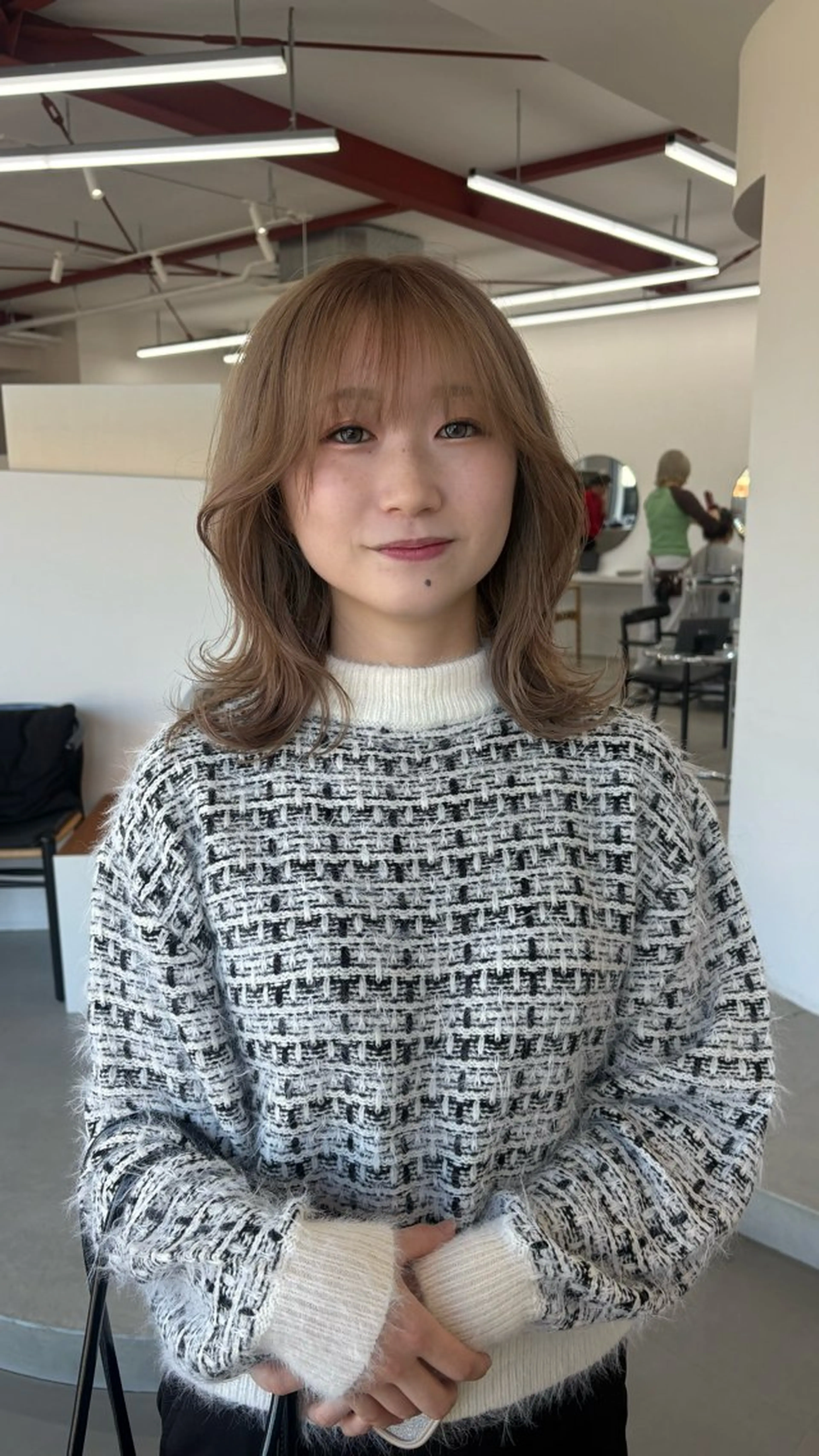 セミロング 🪻韓国カット 🤍yuanのヘアスタイル