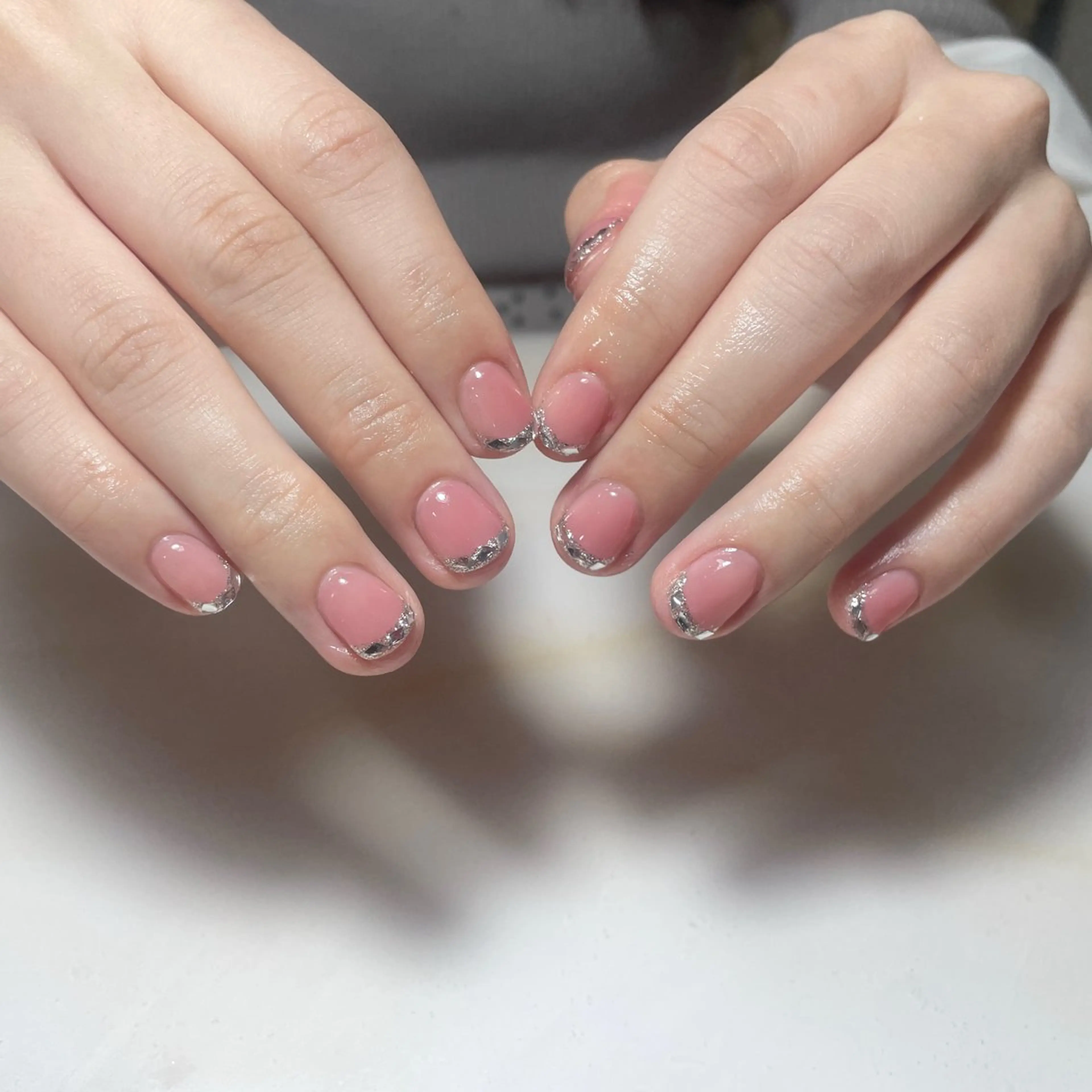 ネイル アートネイル フレンチネイル ジェルネイル グラデーション 韓国ネイル 久保田 マリコのネイルデザイン