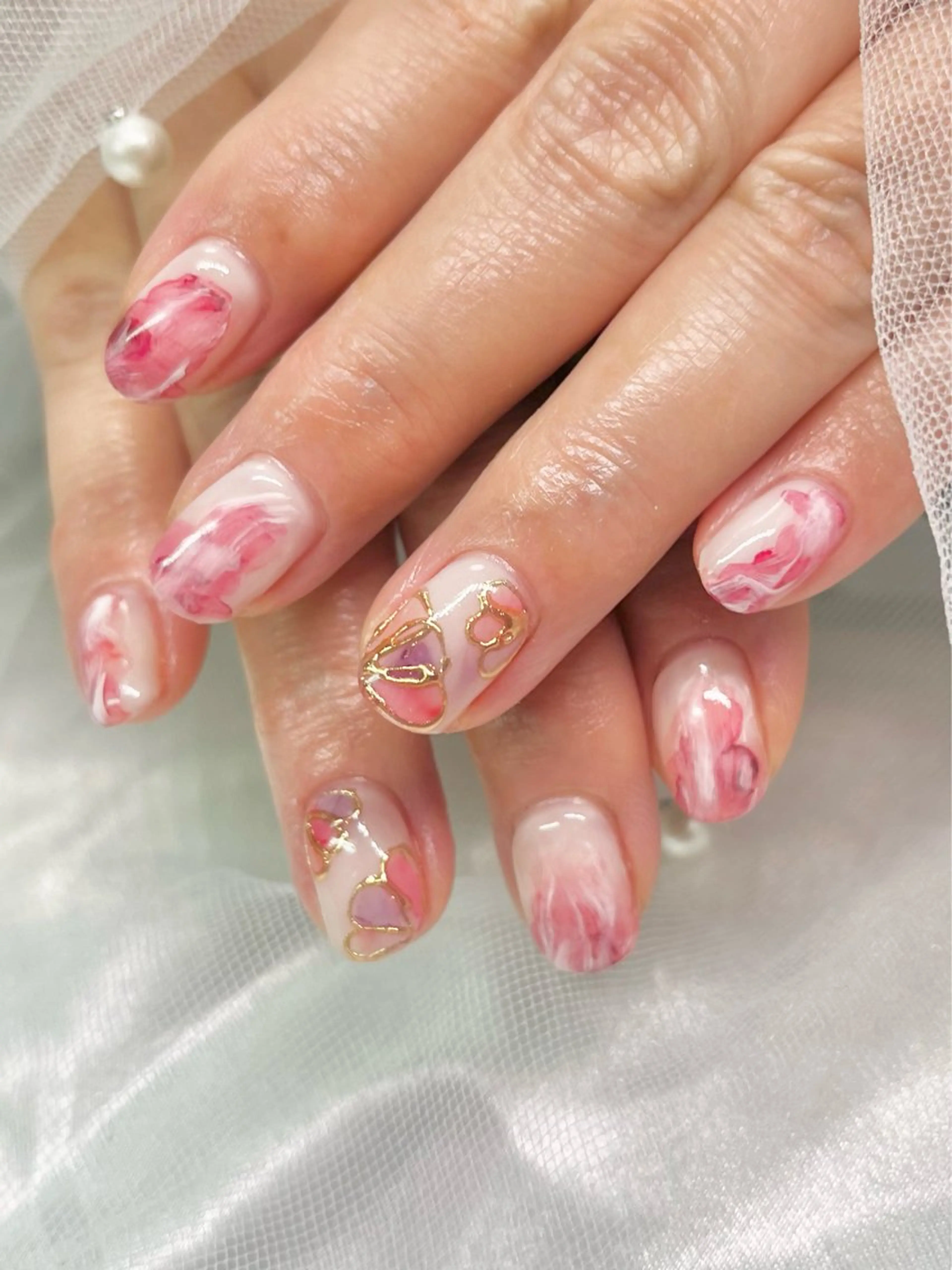 ネイル ハンドネイル 🏠自宅 サロン💅natsuのネイルデザイン