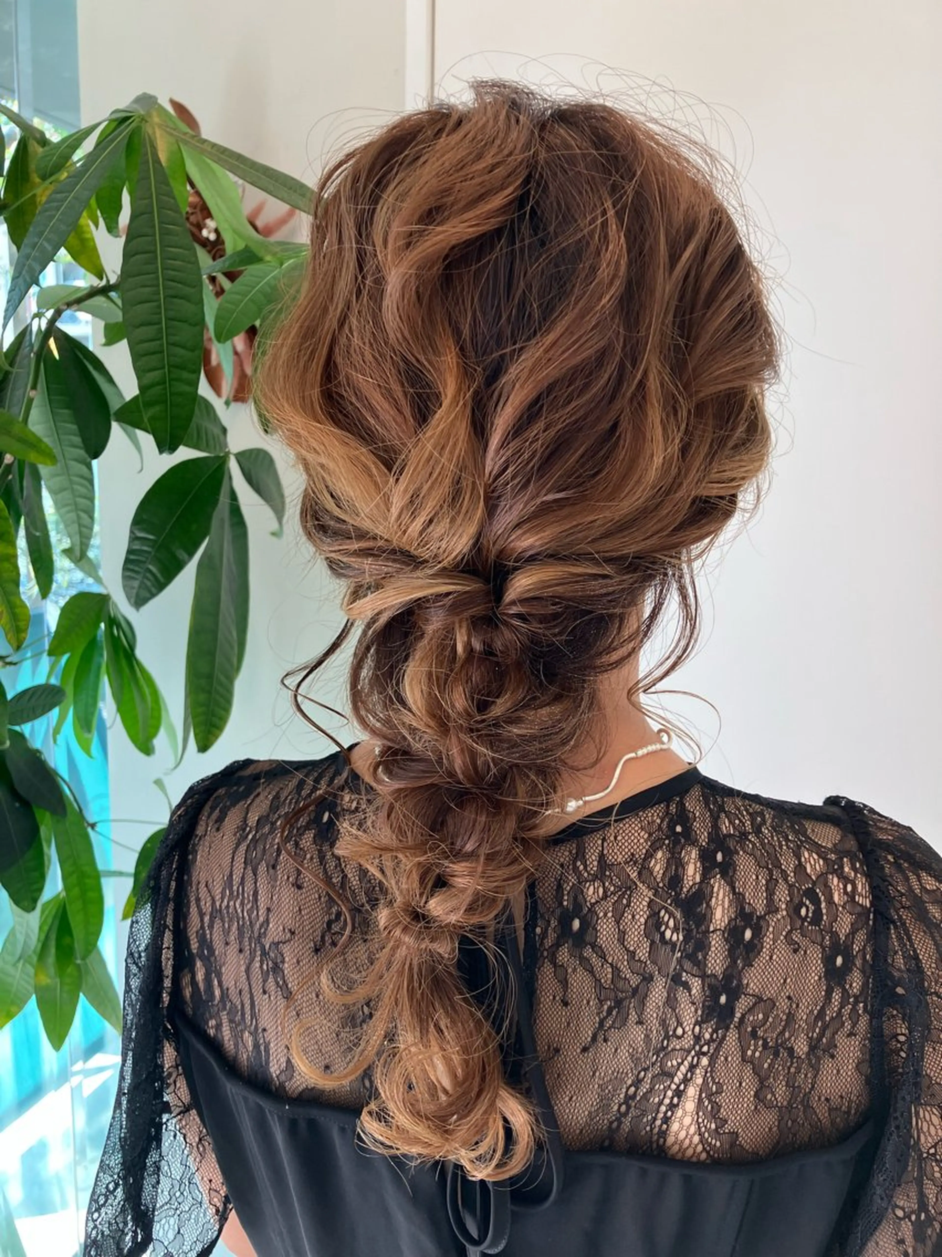 ヘアアレンジ 結婚式・ブライダル Hair&Make Nahoのマツエク・マツパデザイン