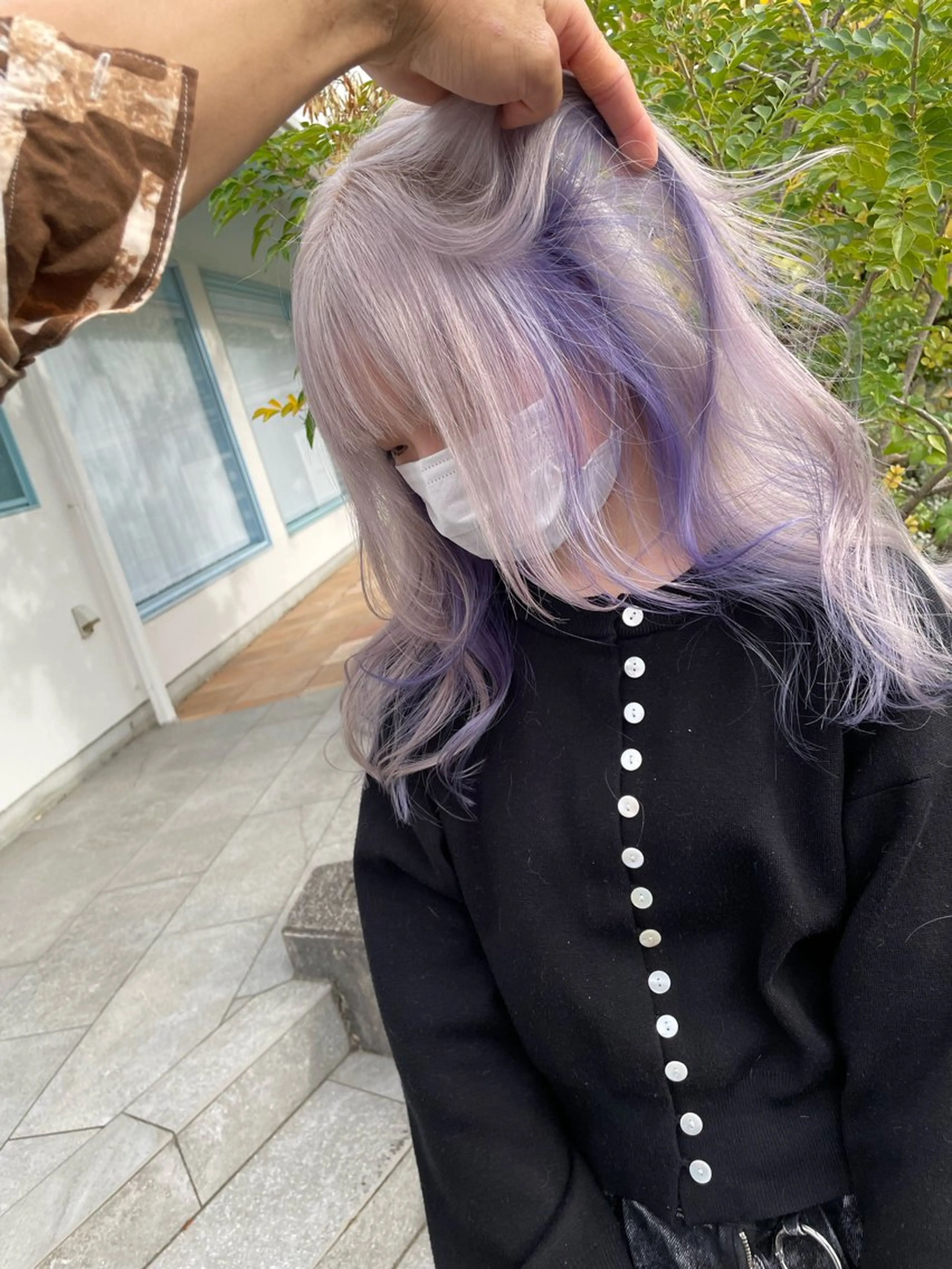 ロング ヘアカラー トリートメント Lit所属・Lit.豊橋 夏目のヘアスタイル