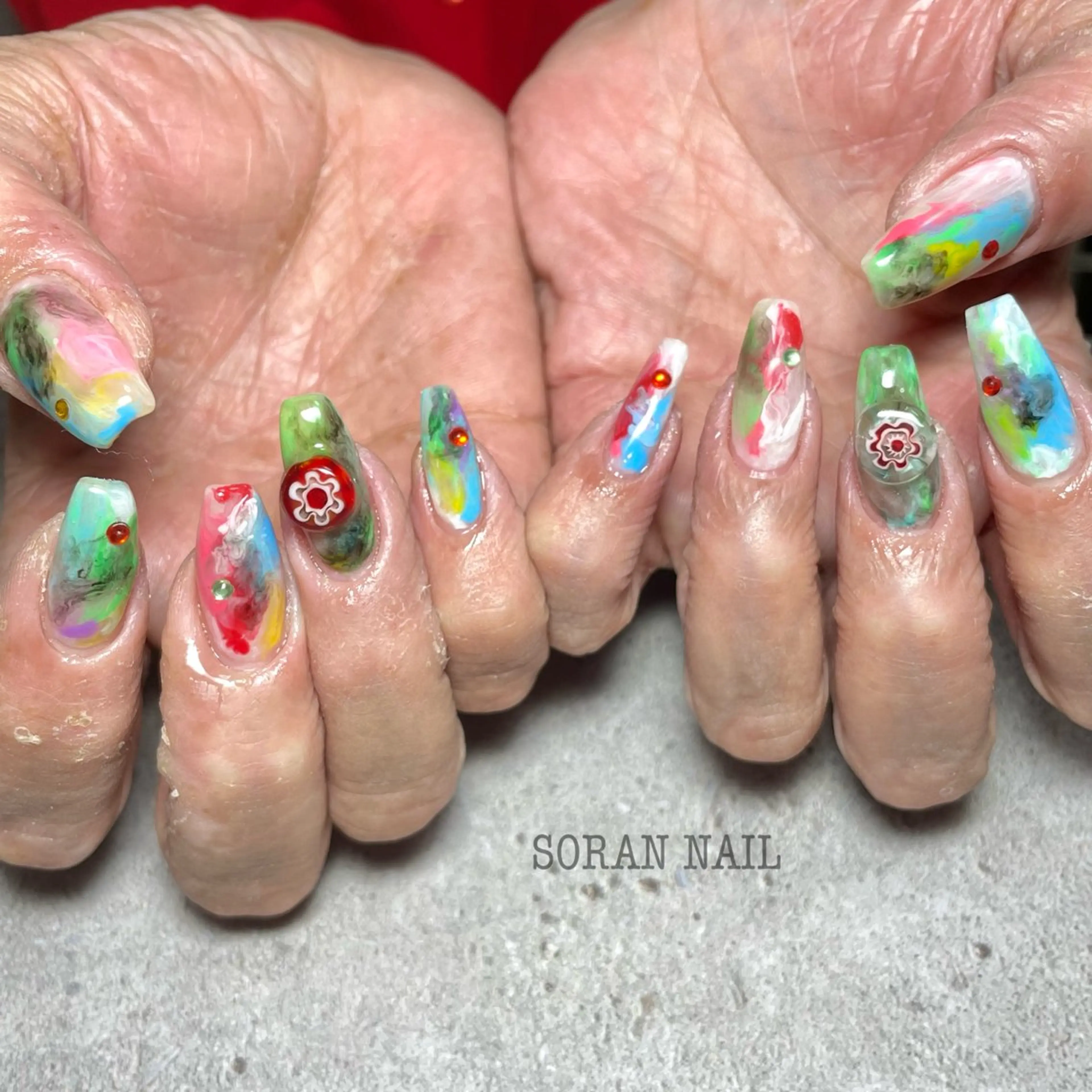 ネイル ハンドネイル soran nailのネイルデザイン