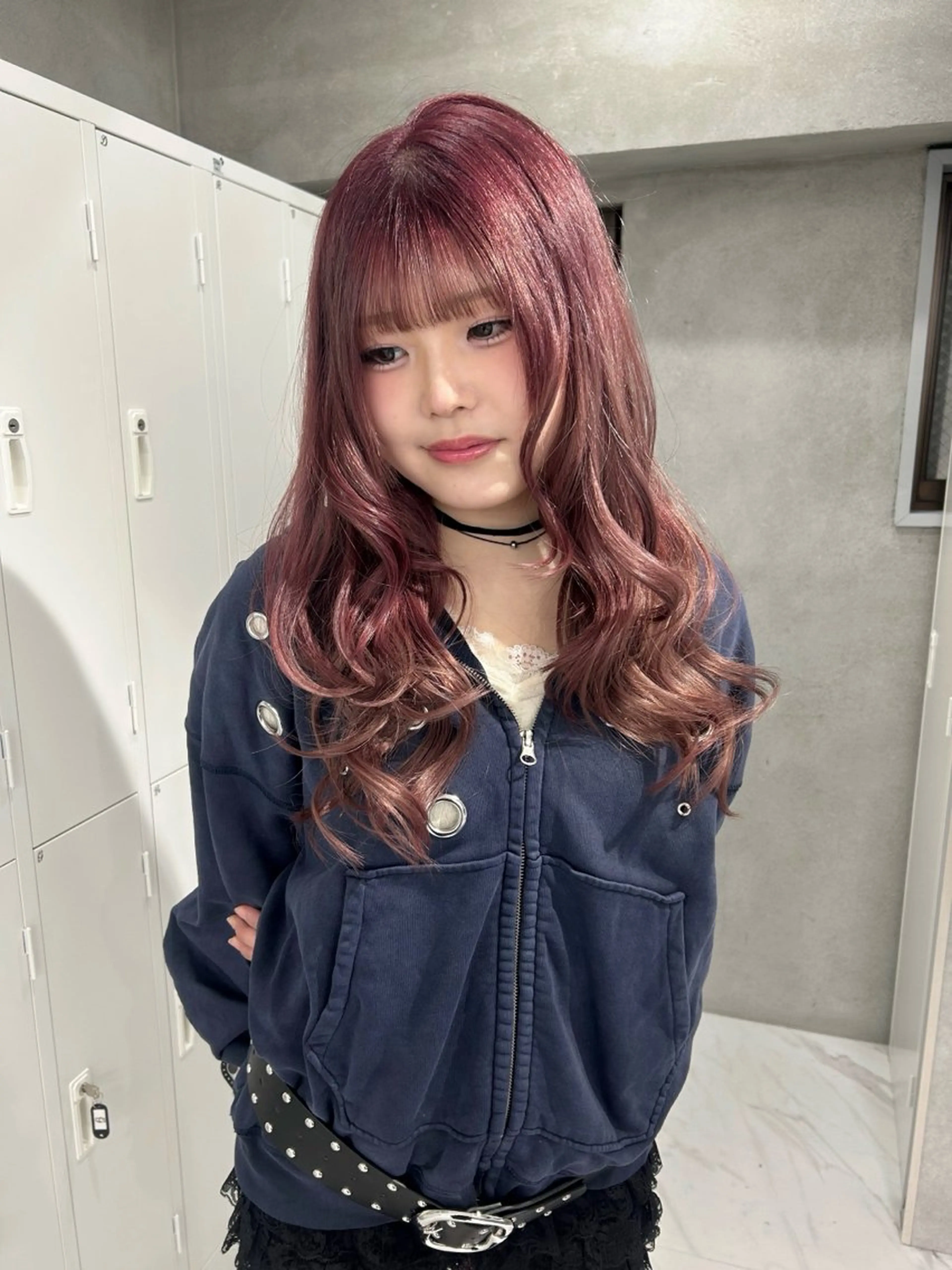 カラー ヘアカラー ️💜akari💜 ハイトーン/レイヤーのヘアスタイル