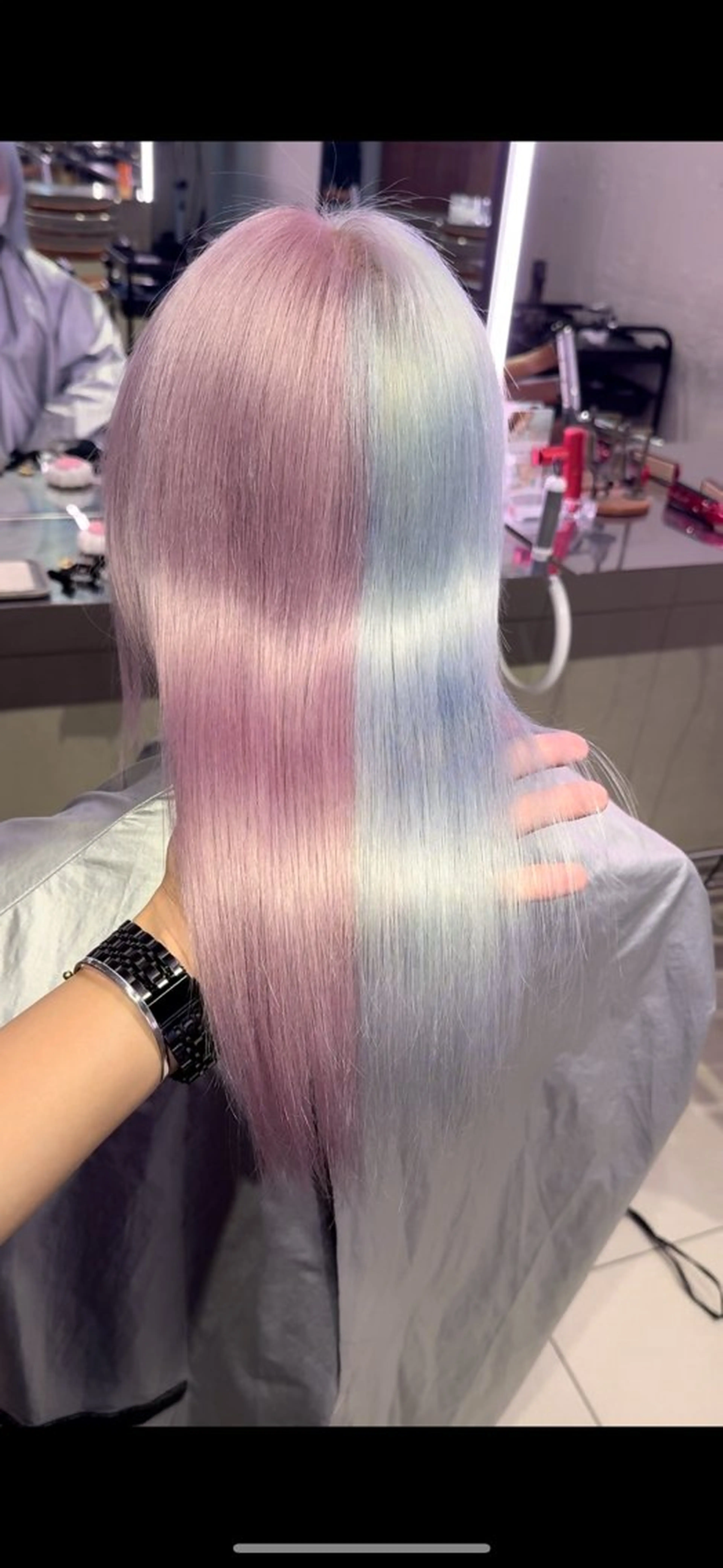 カラー 髪質改善/ブリーチ /長山遼太郎のヘアスタイル