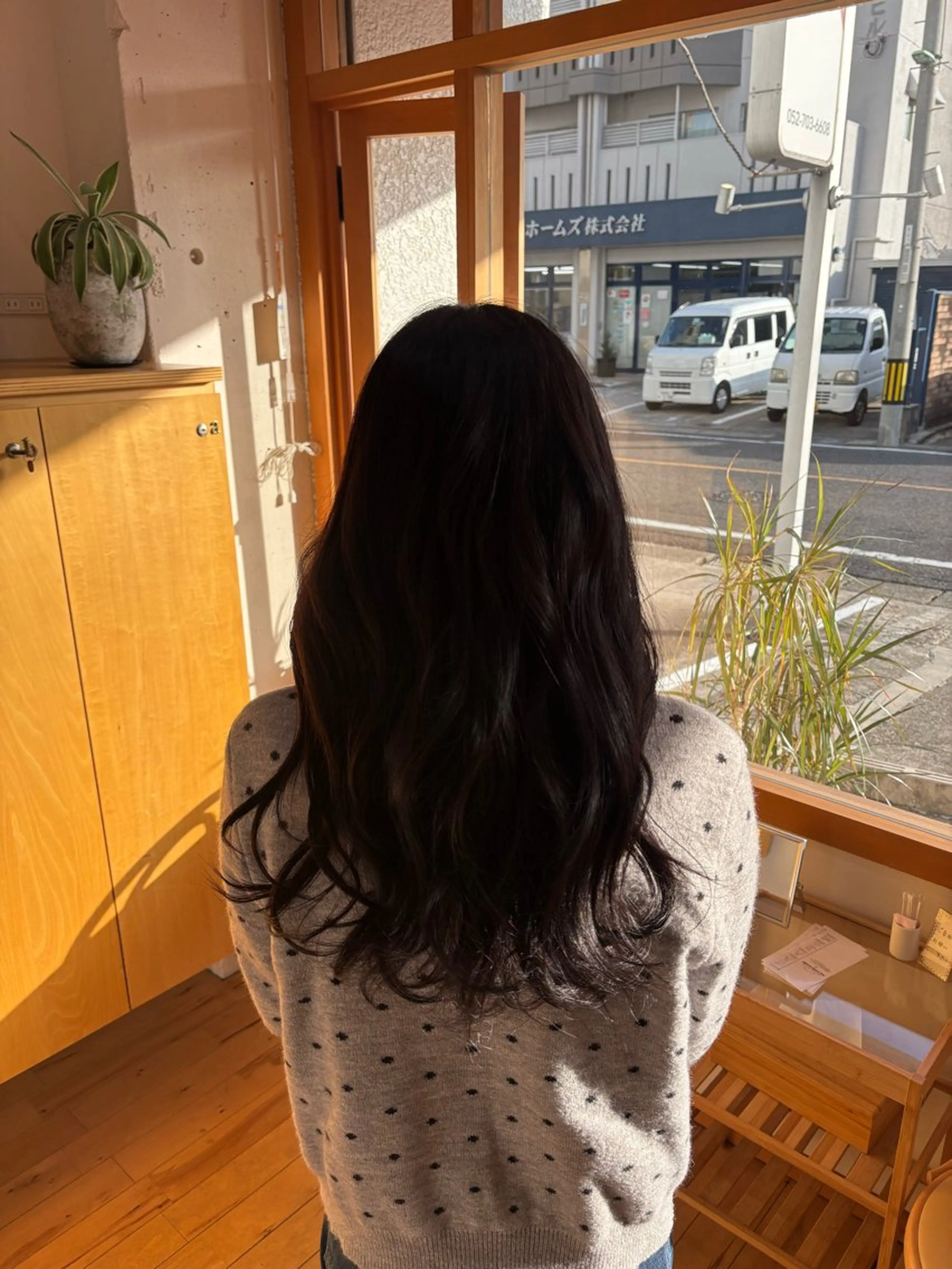 ロング カラー 暖色❤️艶カラー/ あおいのヘアスタイル