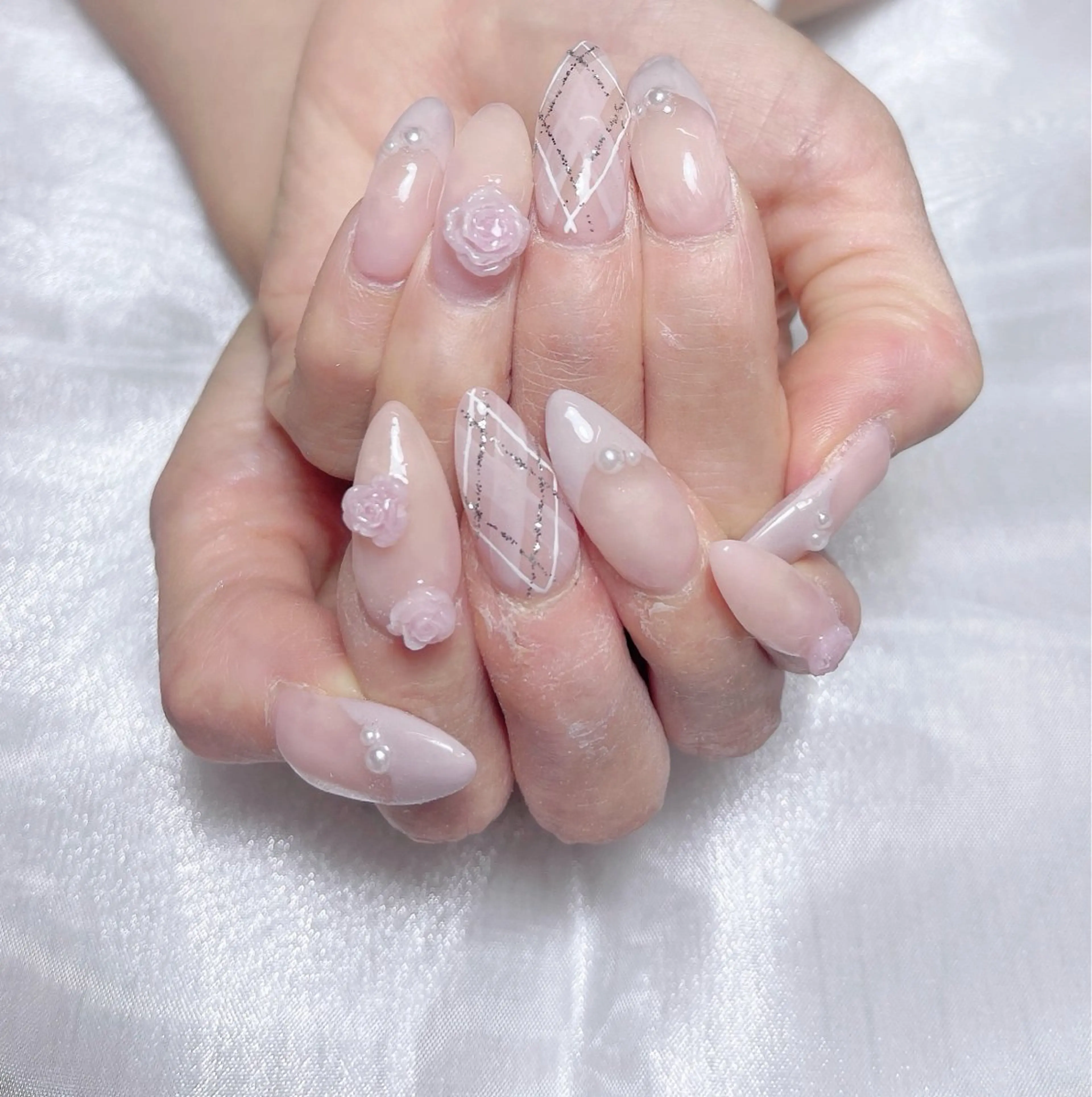 ネイル 持ち込み ハンドネイル hairsalon556所属・hairsalon 556のマツエク・マツパデザイン