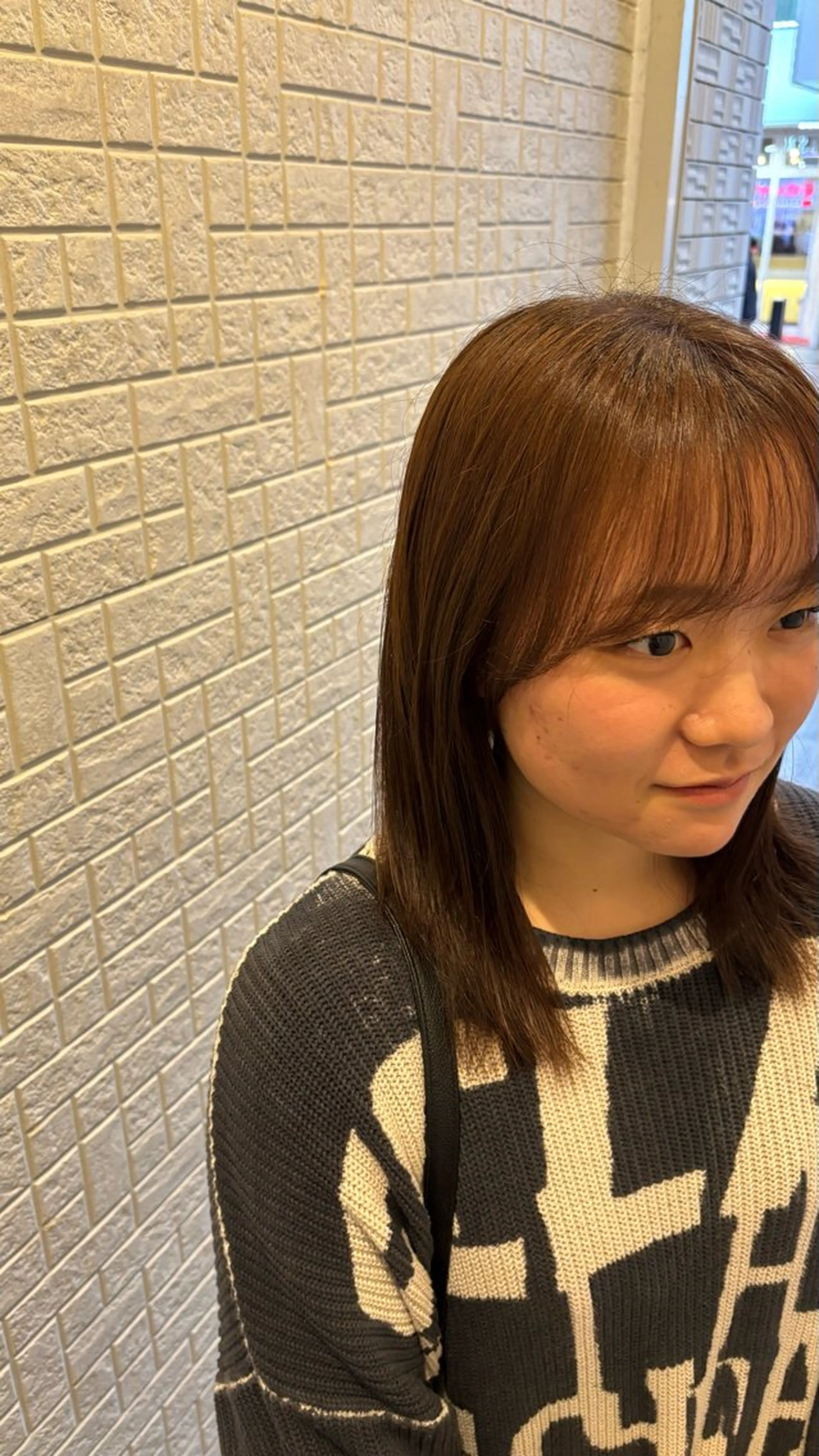 ミディアム カット ヘアカラー Lafith 熊本/ CHIHIROのヘアスタイル