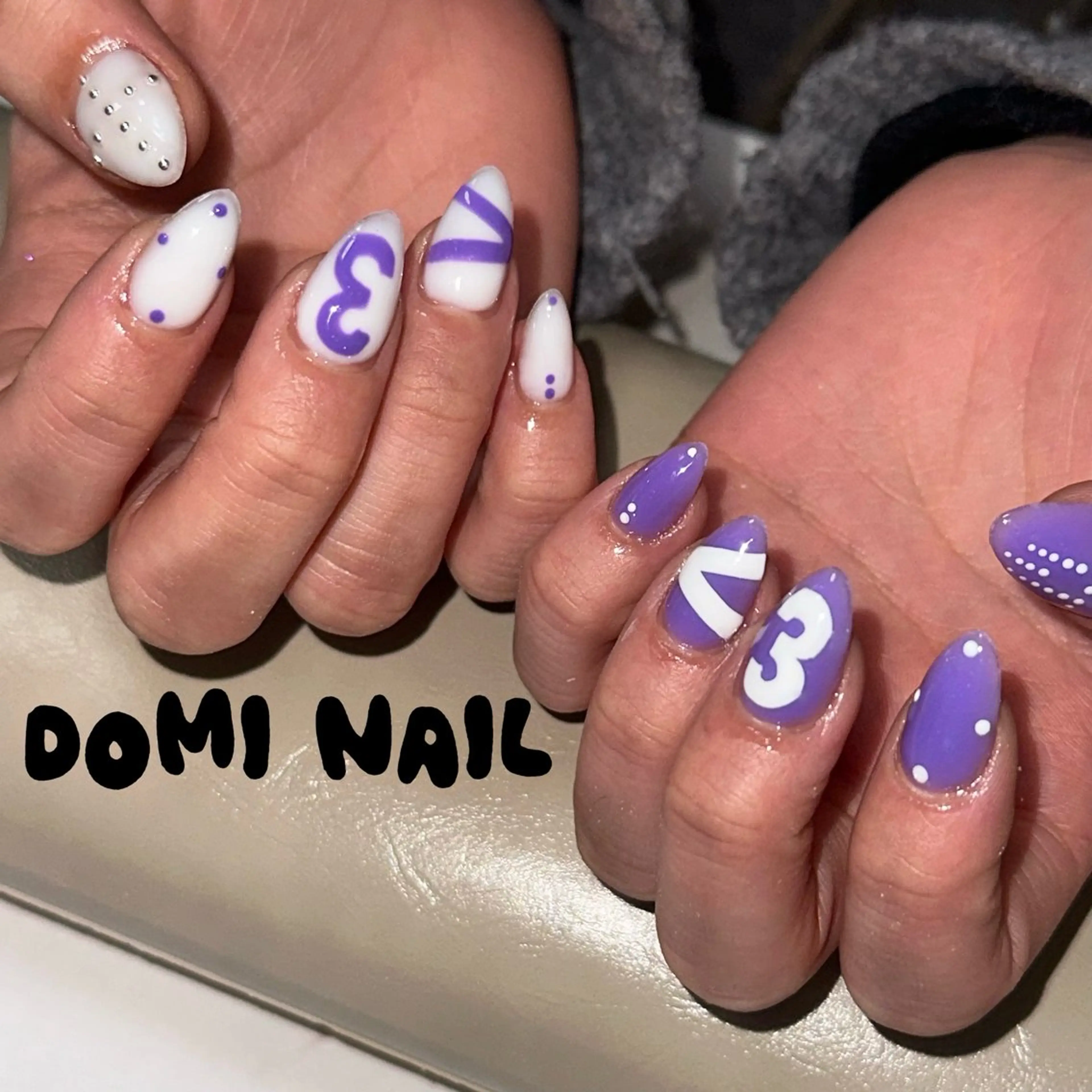 ネイル 持ち込み ネイルチップ ハンドネイル 渋谷Domi Nail所属・渋谷 Domi Nailのネイルデザイン