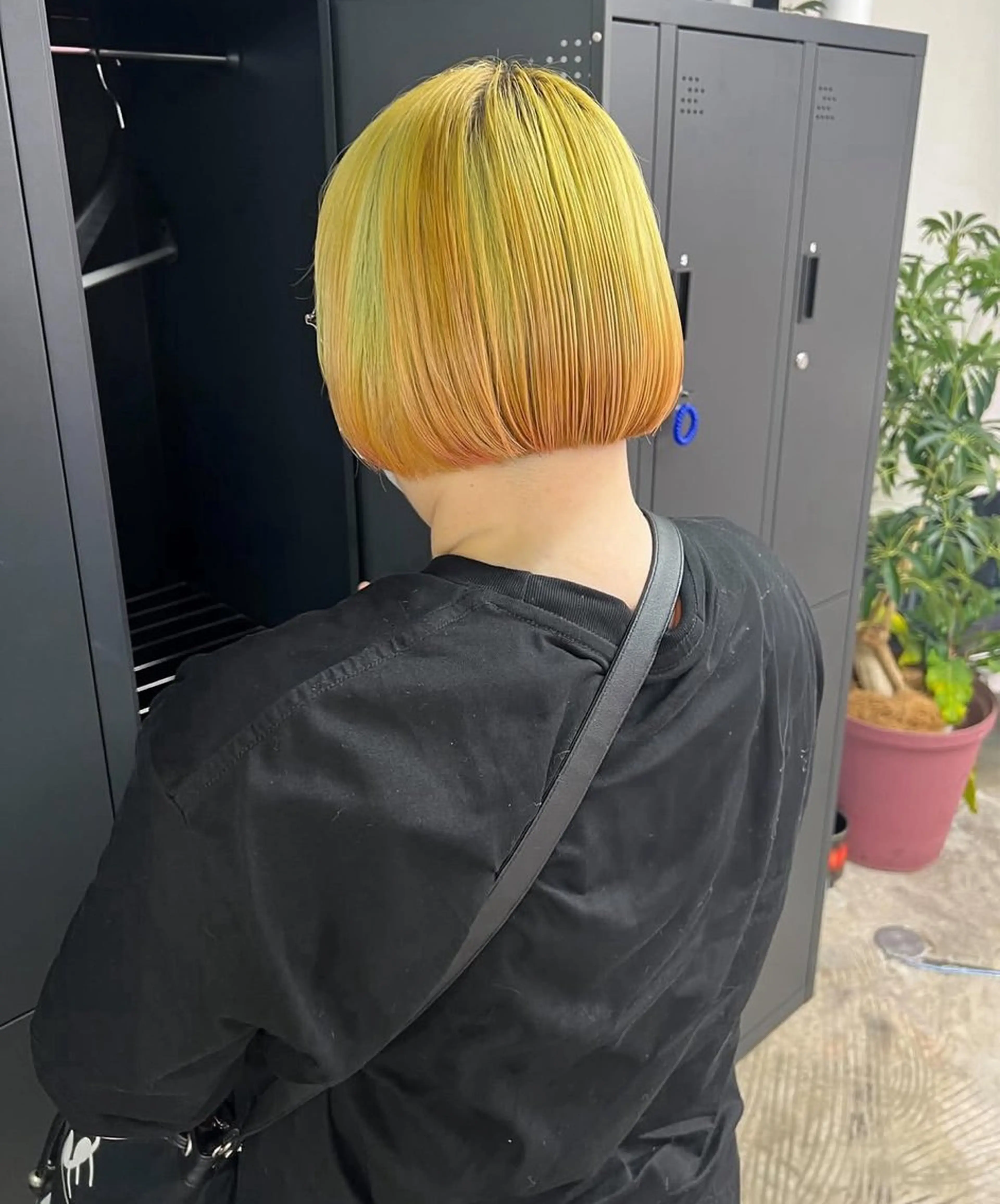 ショート ヘアカラー 似合わせショート chamoのヘアスタイル