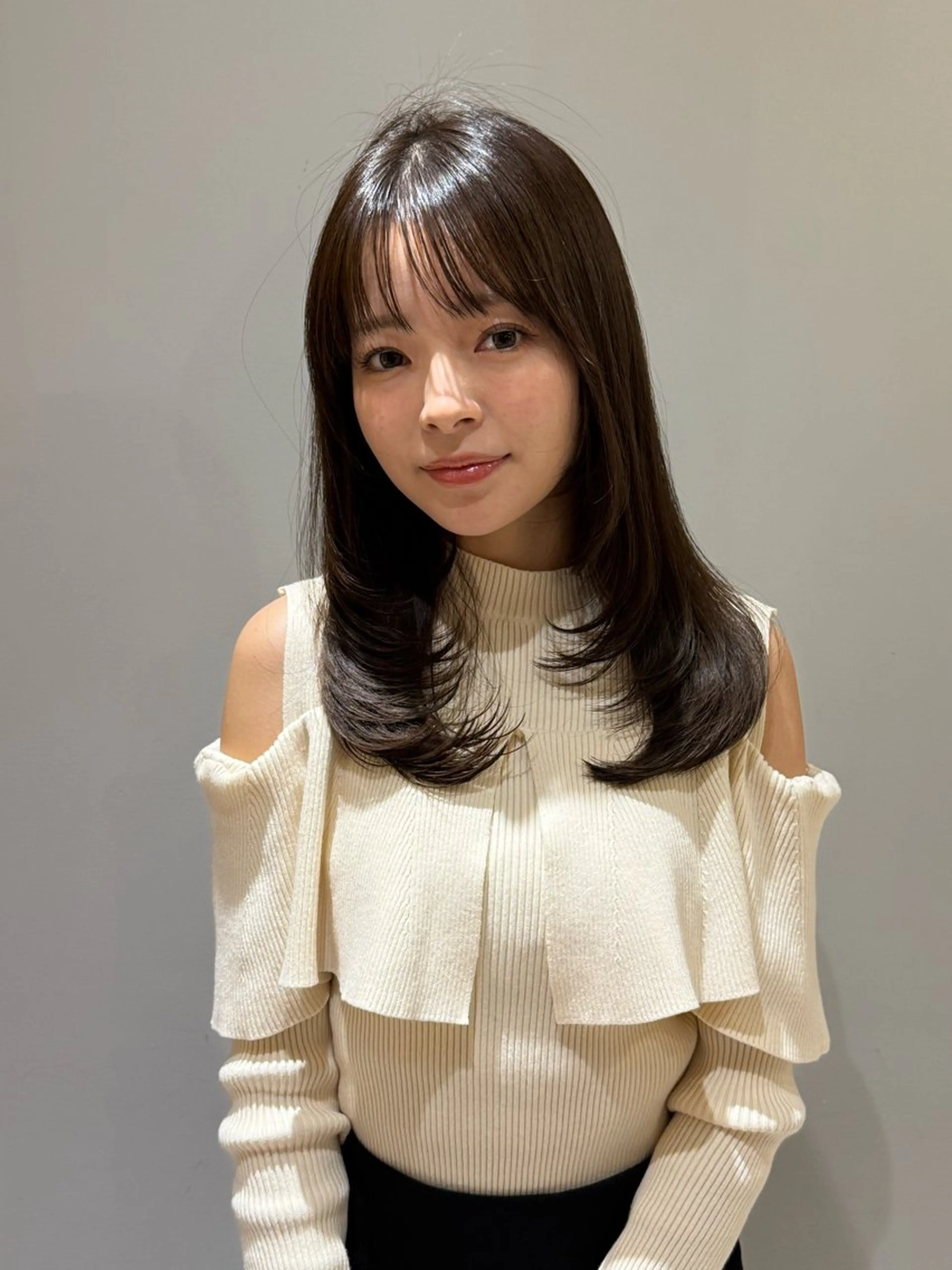 🎀小顔レイヤーカット+オージュアトリートメント🎀の写真