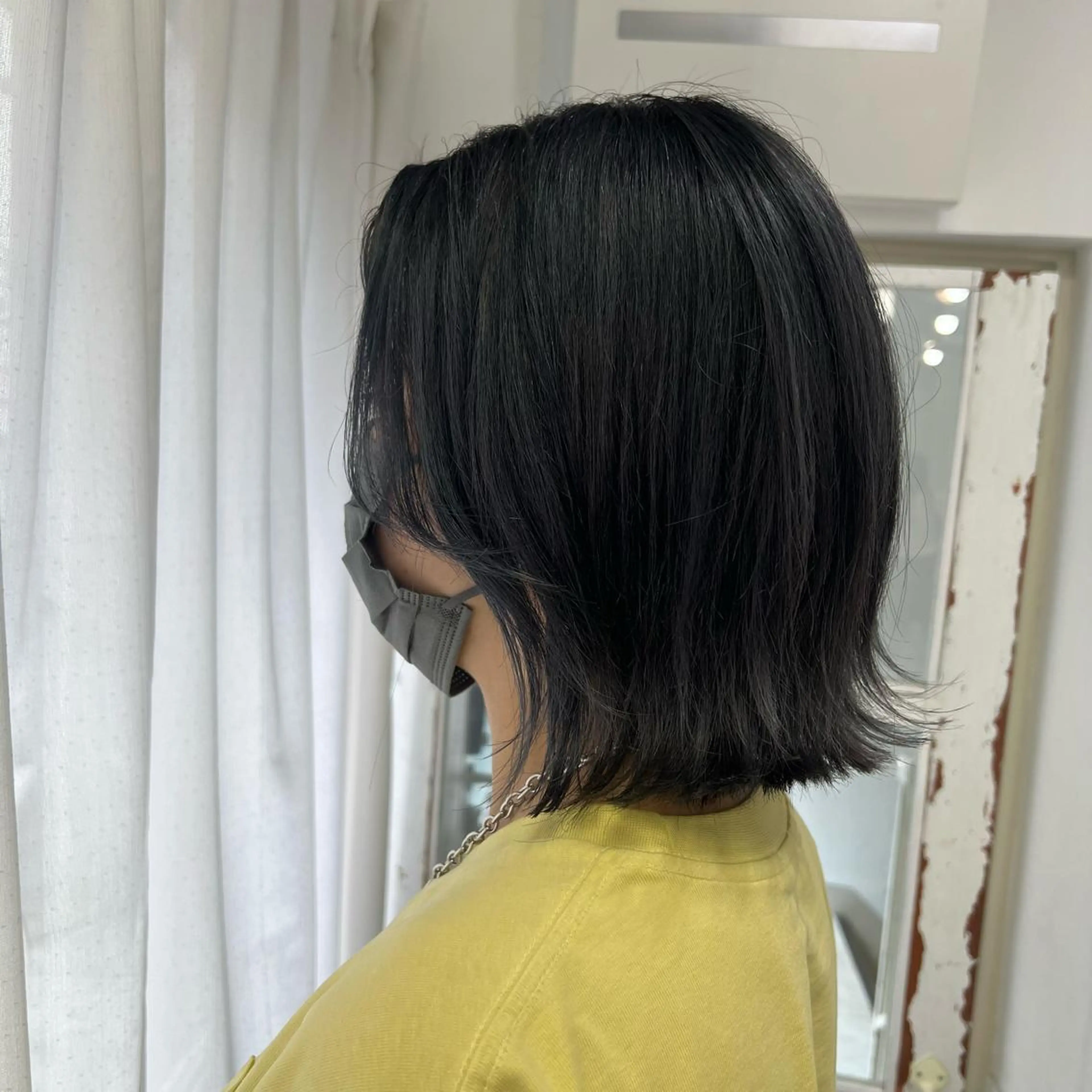 ショート カラー ブリーチ ブルーカラー シルバー ていねい技術No.1 🌈諏訪 健太のヘアスタイル