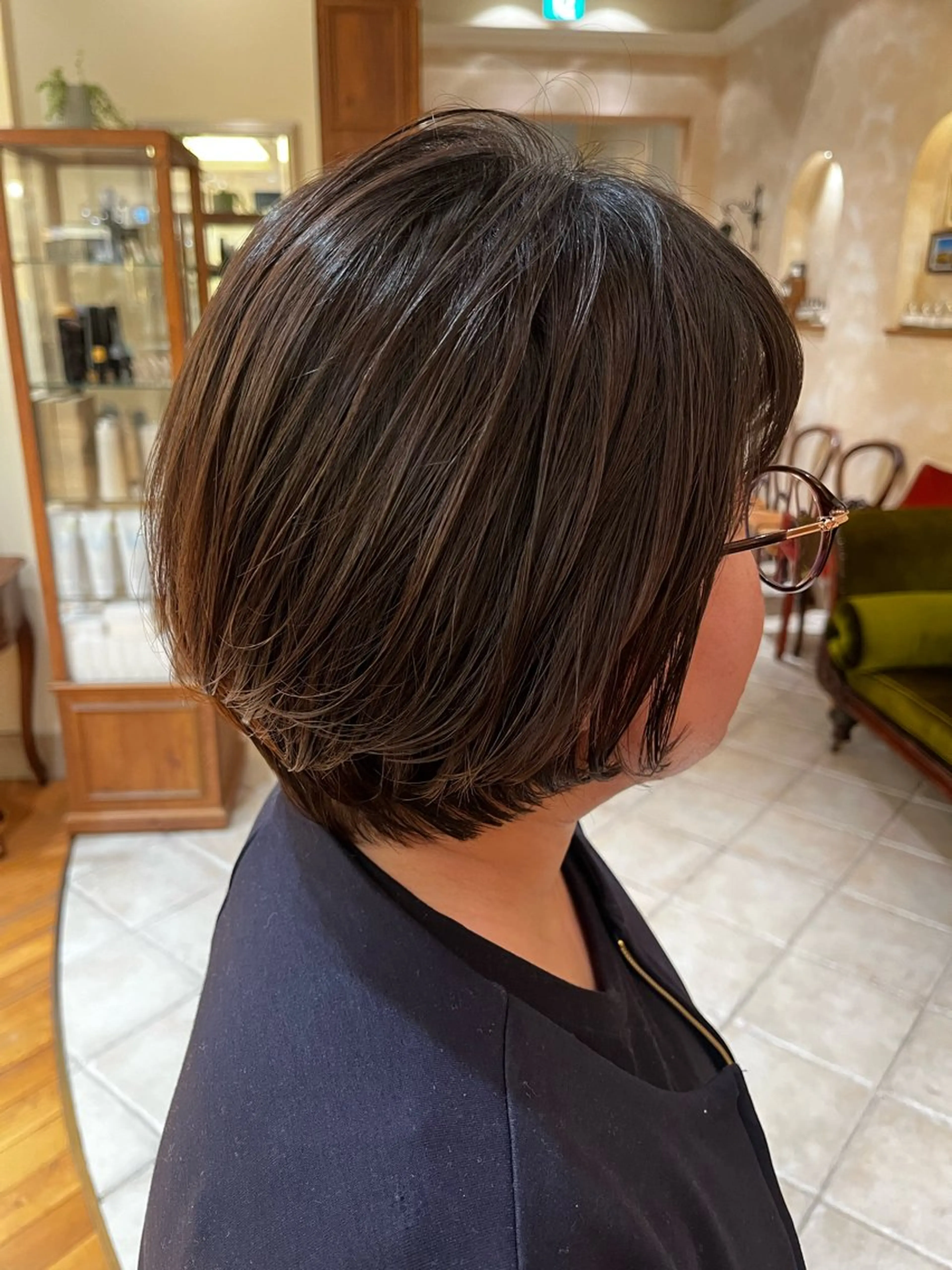 ショート 田内 満里奈のヘアスタイル