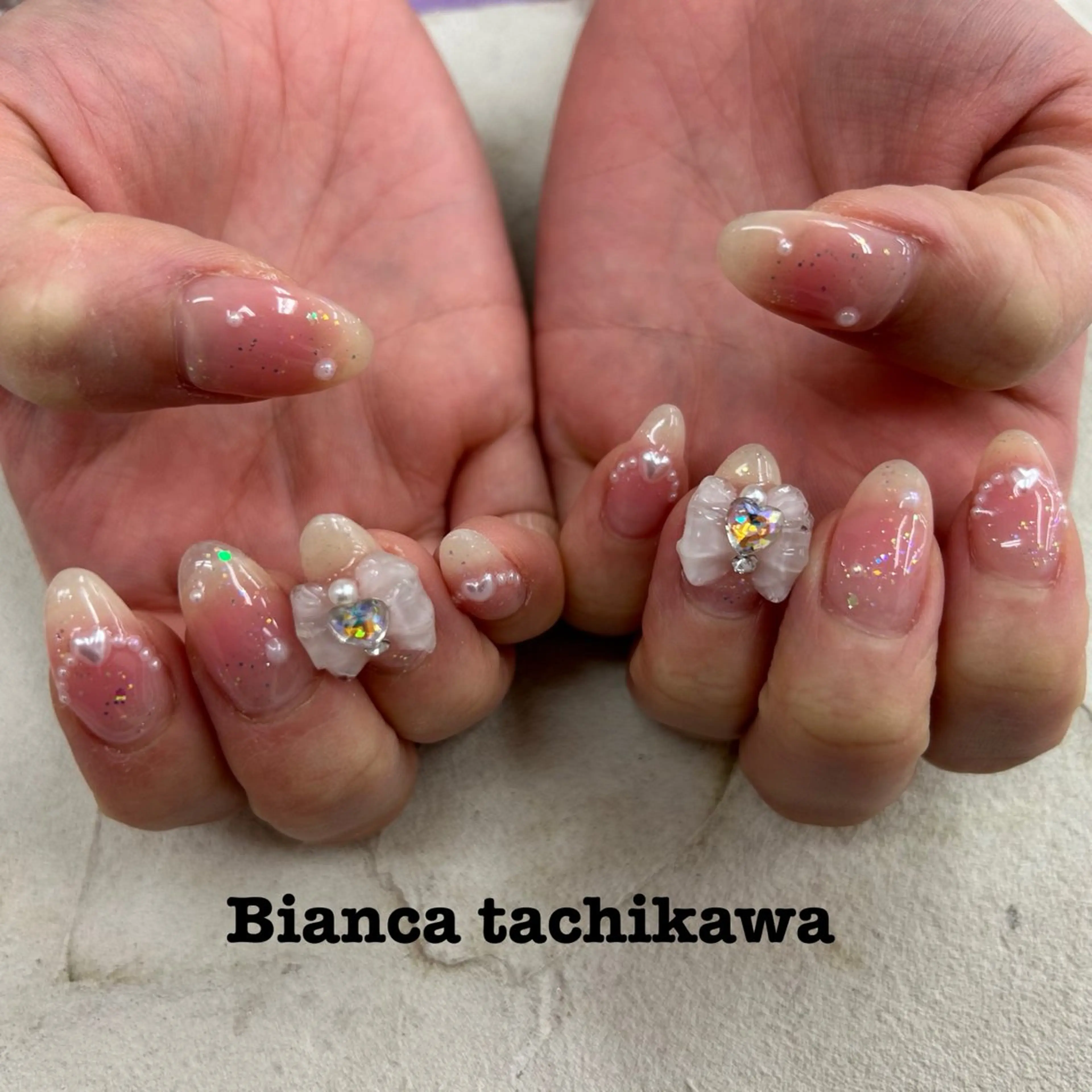 ネイル Bianca 立川店 小川のネイルデザイン