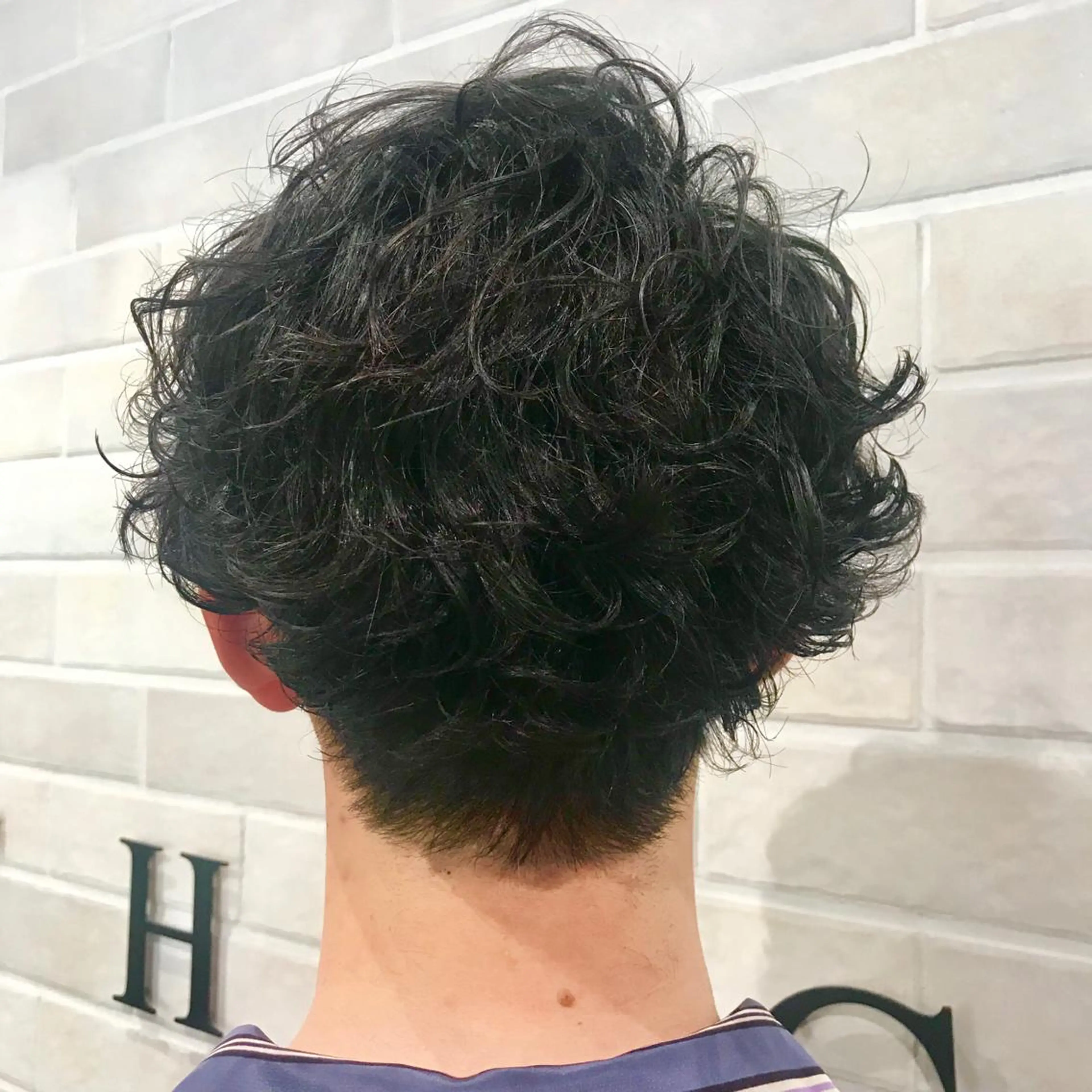 ショート パーマ メンズ LACHIC所属・LACHIC LISAのヘアスタイル