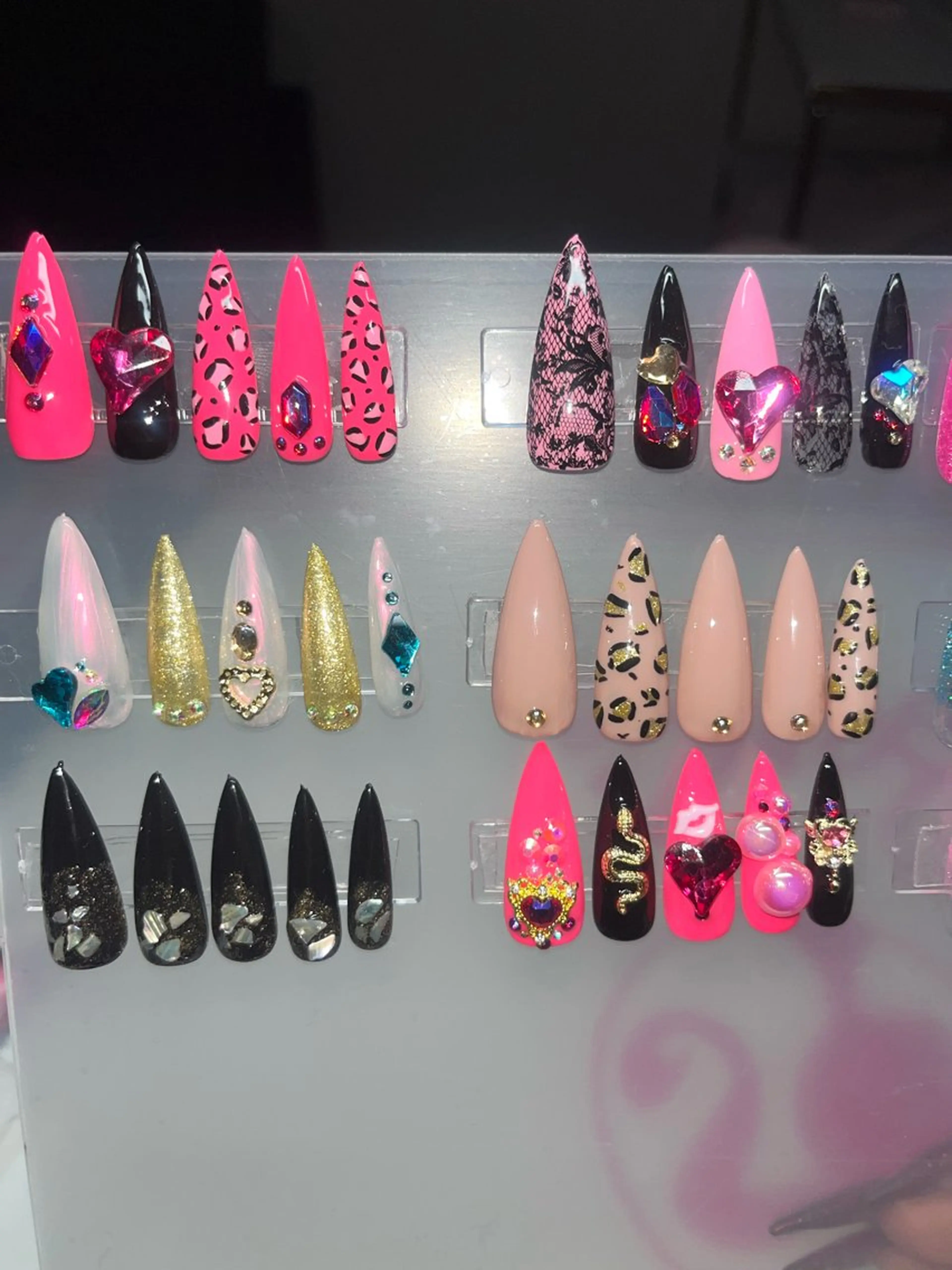 ジェル✨5本アートの写真