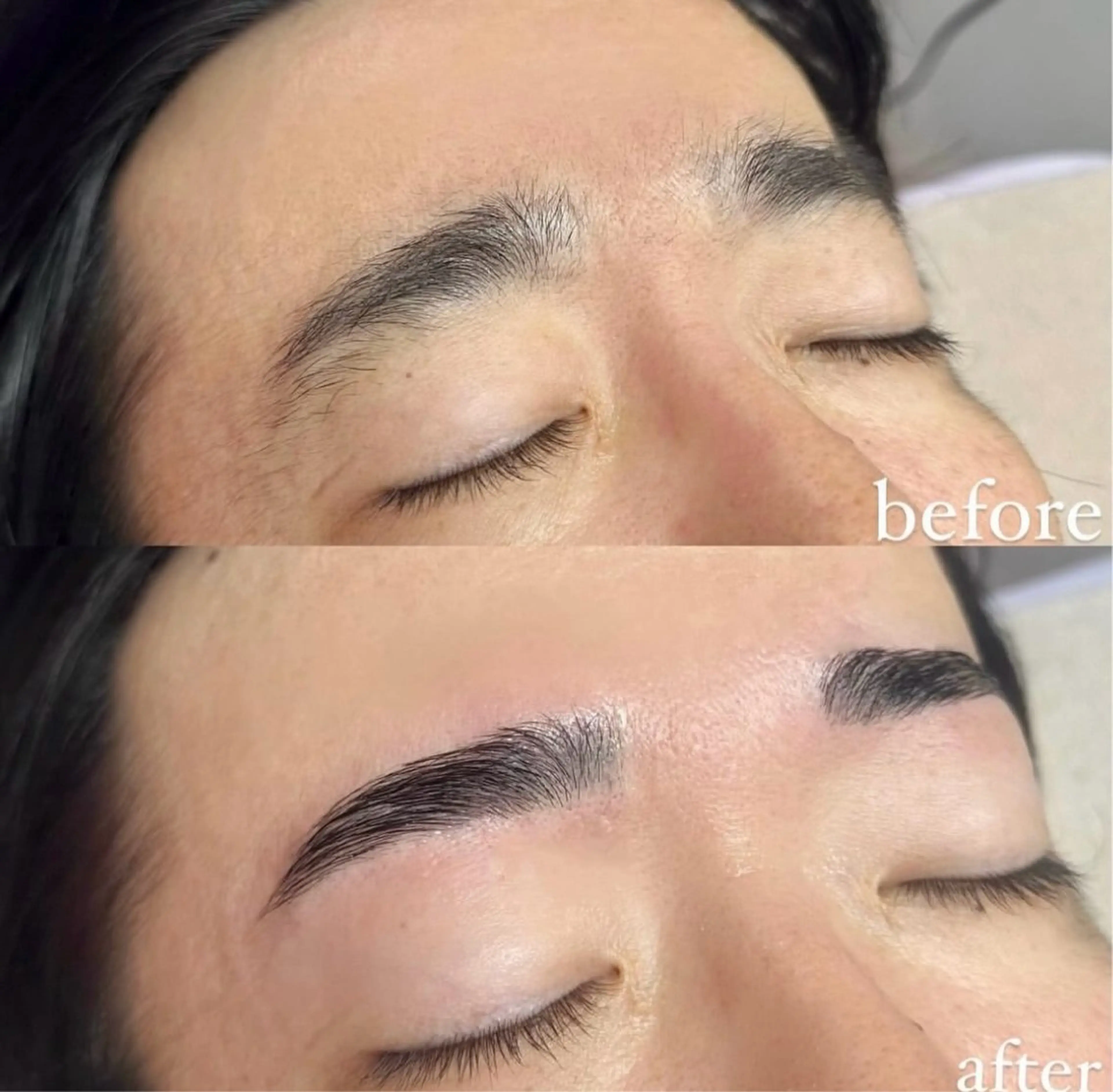 メンズ　初来店　ハリウッドブロウリフトの写真