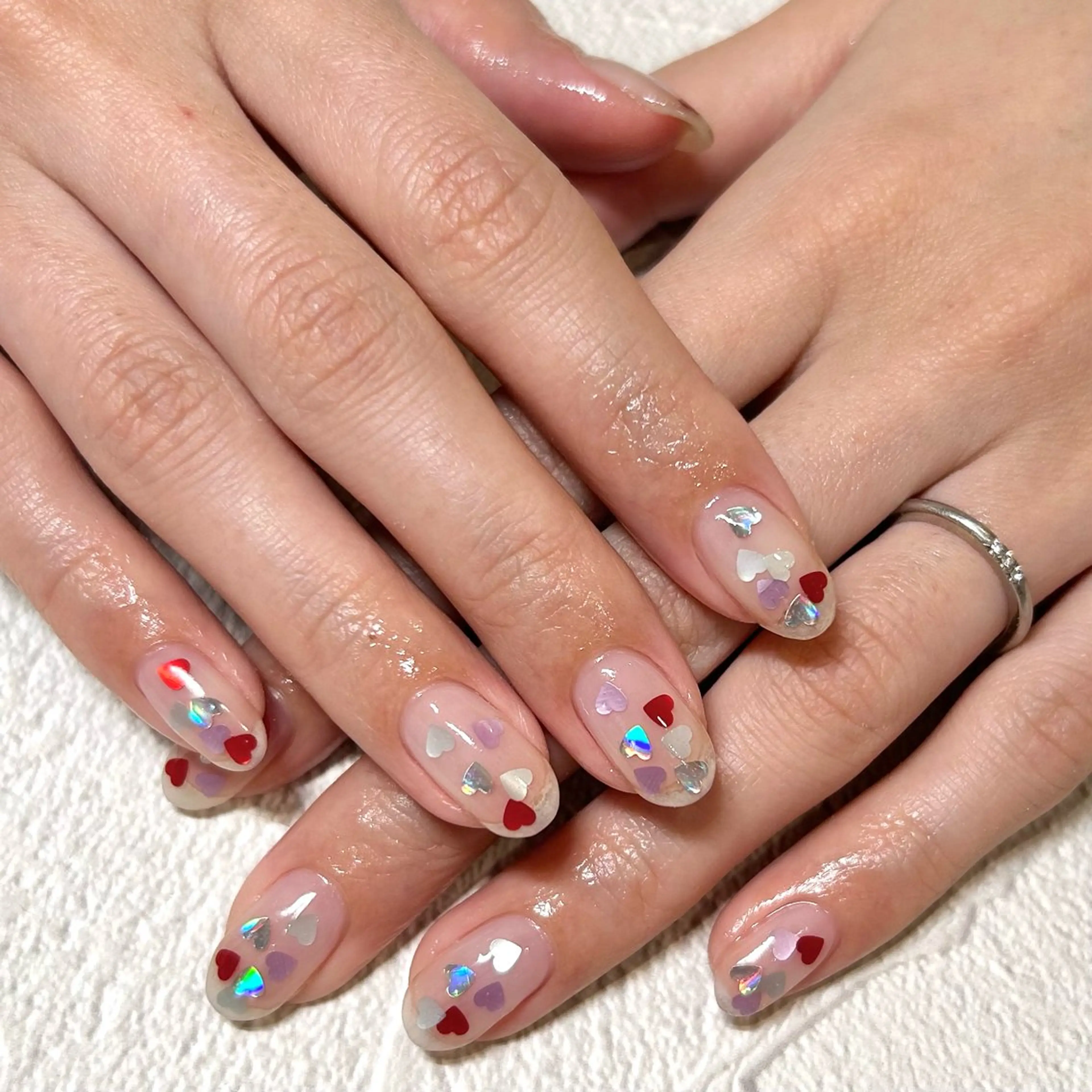 ネイル 長瀬 瑠霞のネイルデザイン