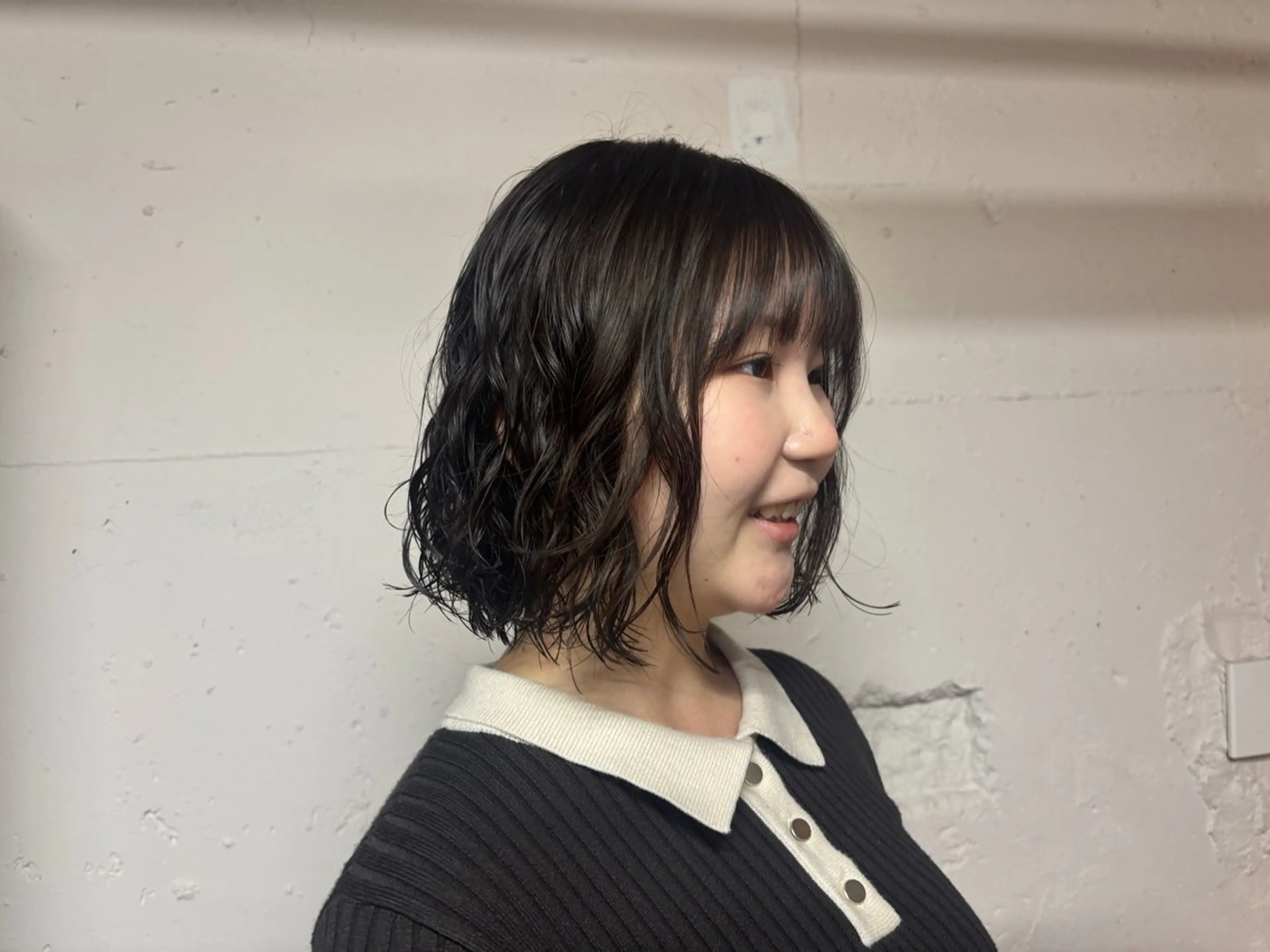 ミディアム パーマ 🩵似合わせカット SEIRA🩵のヘアスタイル