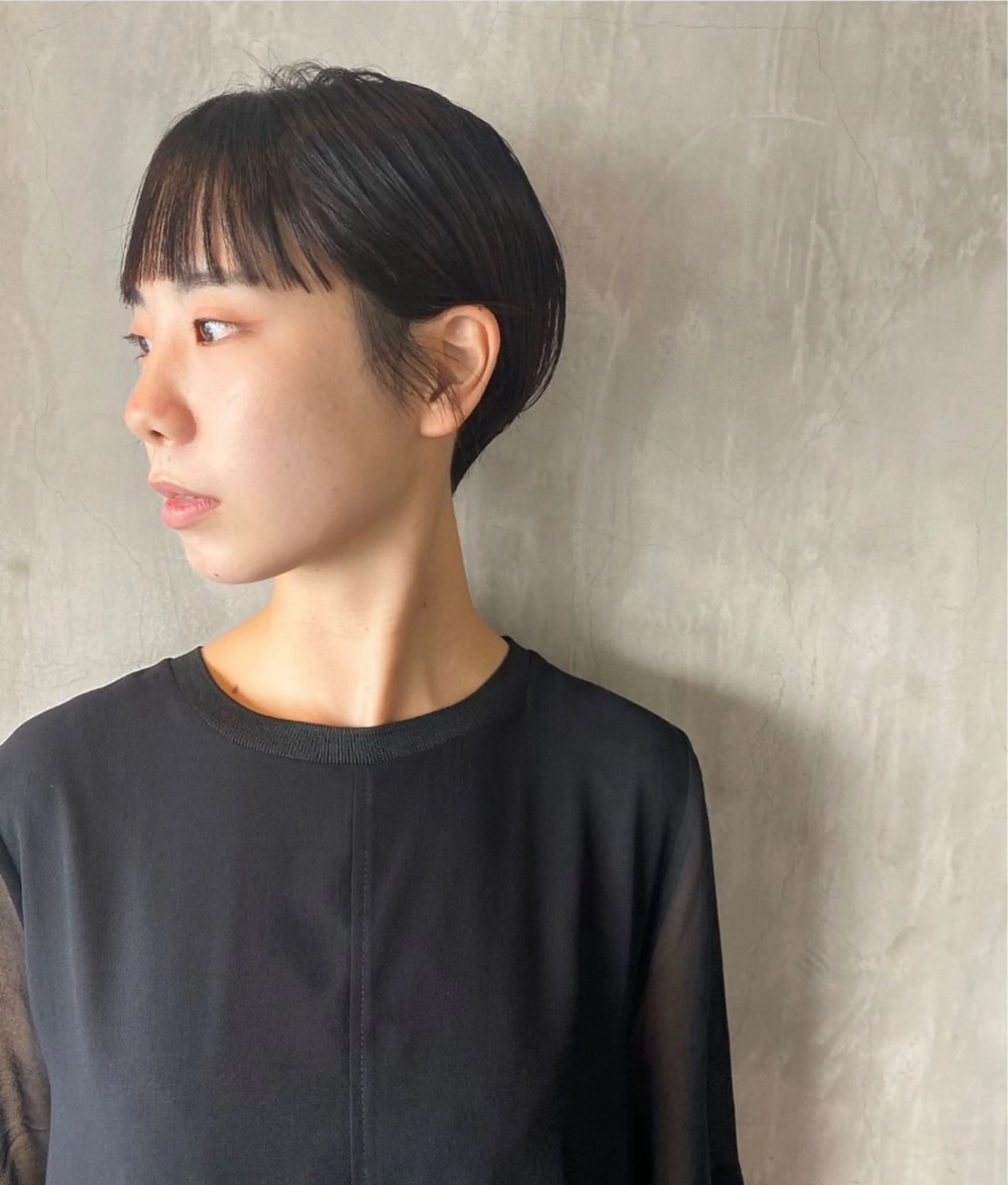 ショート カラー ヘアアレンジ ショートヘア stylist/蛯谷 珠里のヘアスタイル