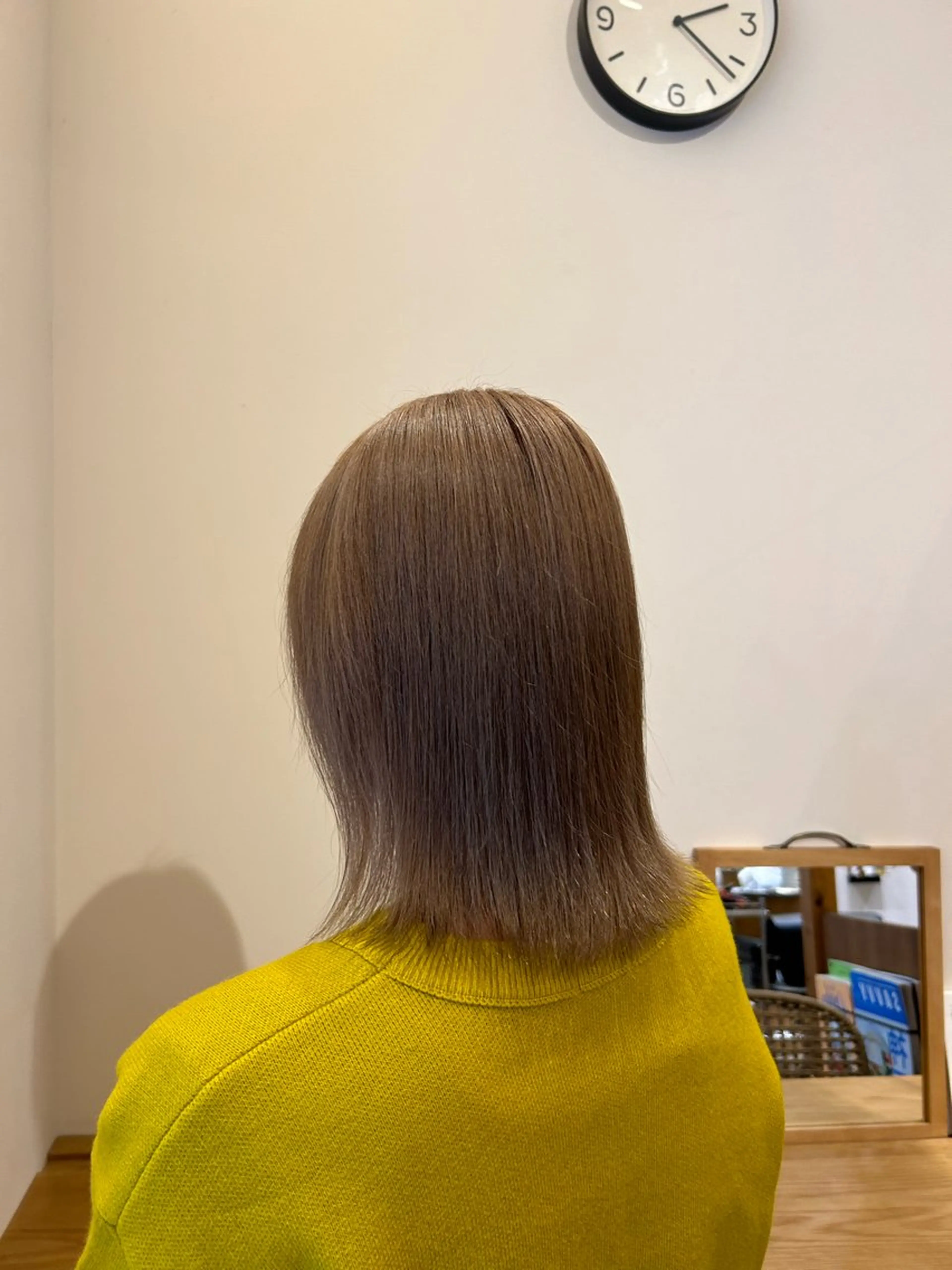 【平日限定💫】似合わせカット＋ブリーチオンカラー＋スチームTR付きの写真